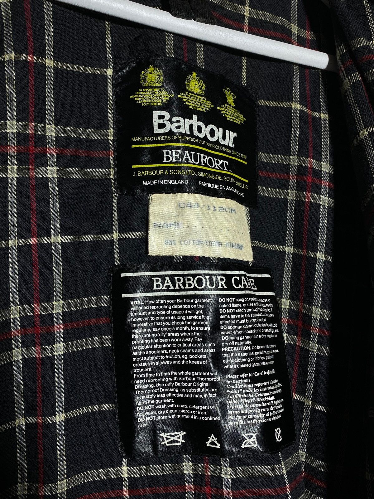 Barbour 🔥 BARBOUR BLACK WAX COAT VINTAGE CORE BRITISH OUTERWEAR Size US XL / EU 56 / 4 - 20 Thumbnail
