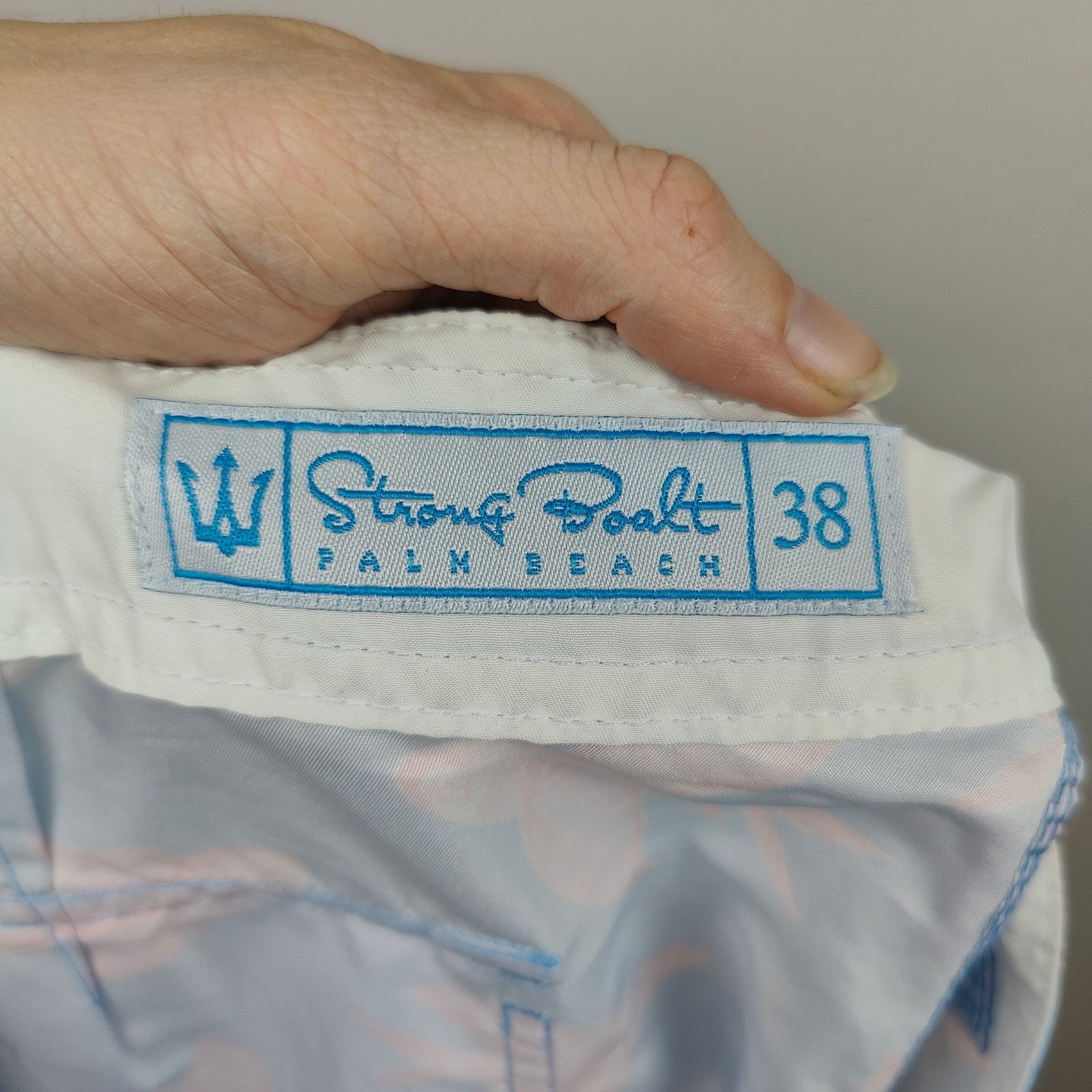 Other Strong Boalt Swim Shorts Mens 38 Blue Flying Fish Size US 38 / EU 54 - 5 Thumbnail