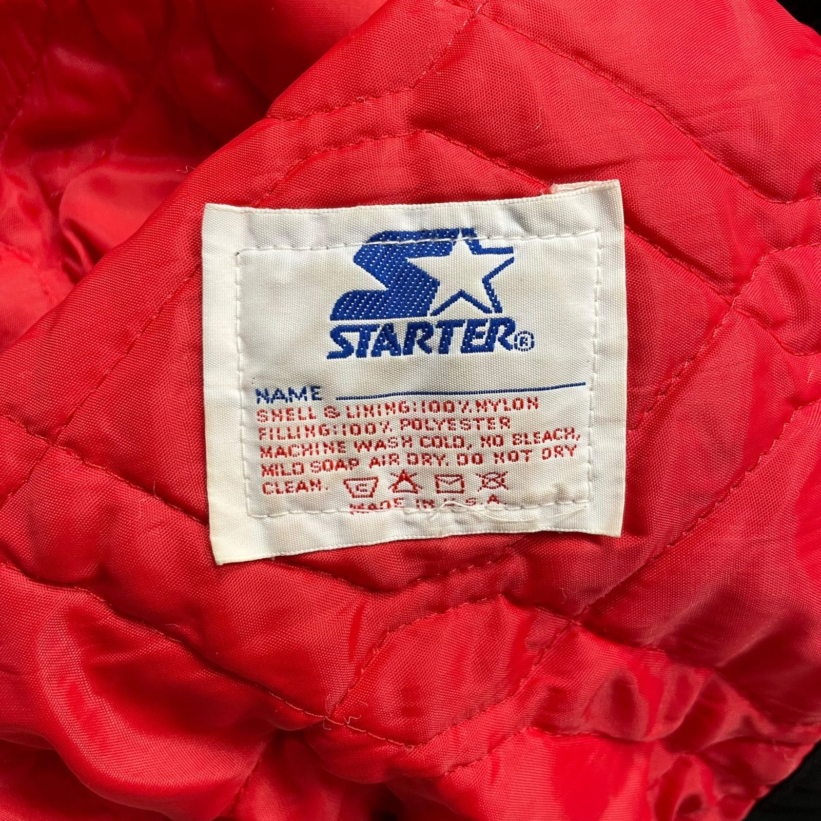 Vintage RARE 90s MILB QUAD CITIES RIVER BANDITS STARTER SATIN JACKET Size US XL / EU 56 / 4 - 6 Thumbnail