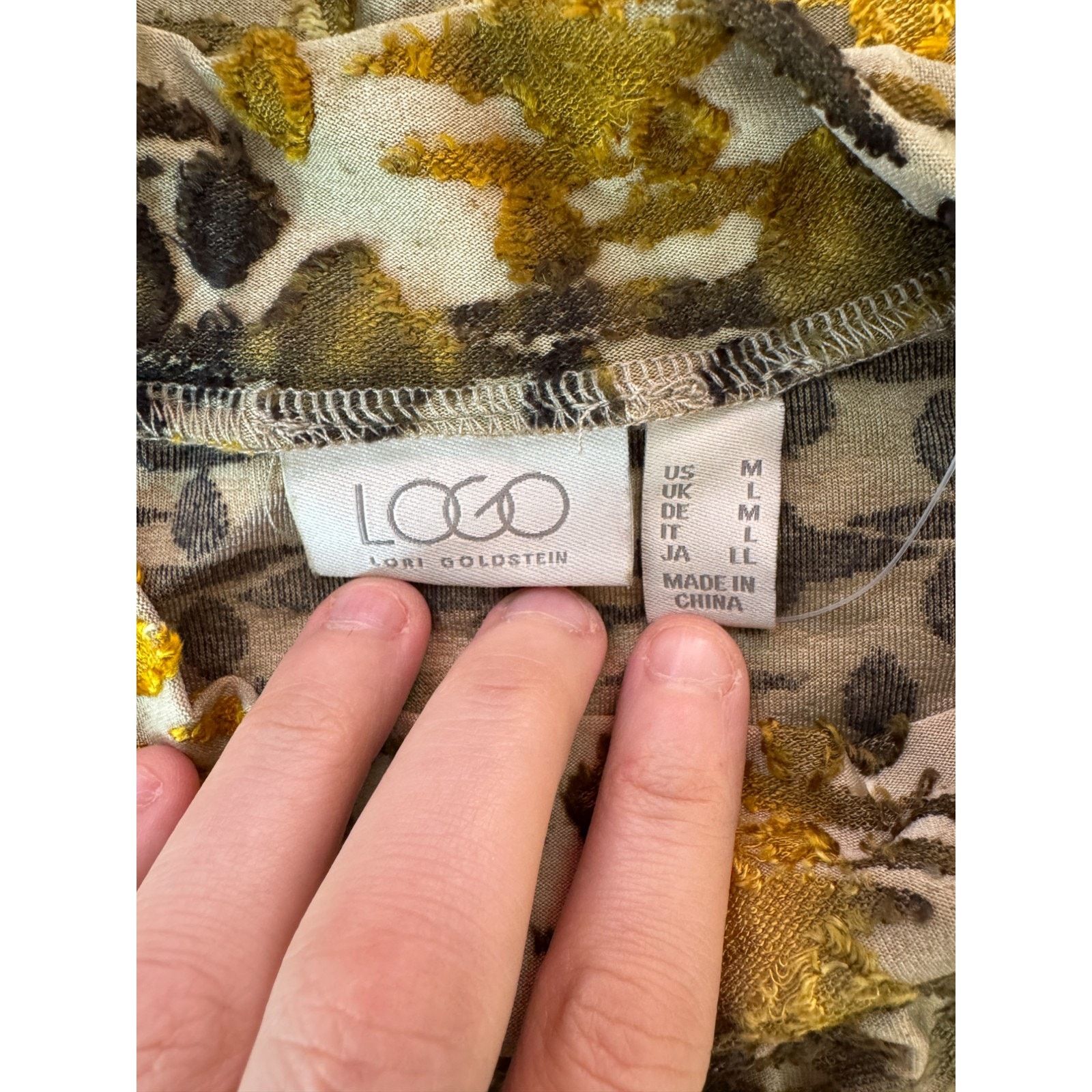 Other LOGO by Lori Goldstein Tie Dye Clip Sleeveless Top Medium Size M / US 6-8 / IT 42-44 - 14 Thumbnail