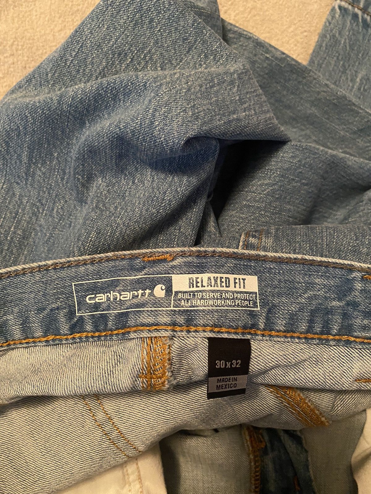 Carhartt carhartt jeans loose fit 30x32 Size US 30 / EU 46 - 3 Thumbnail