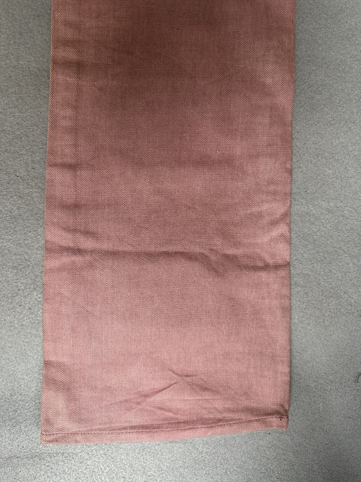 Japanese Brand FLARE Difference Rupert Pink Denim Size US 31 - 10 Thumbnail