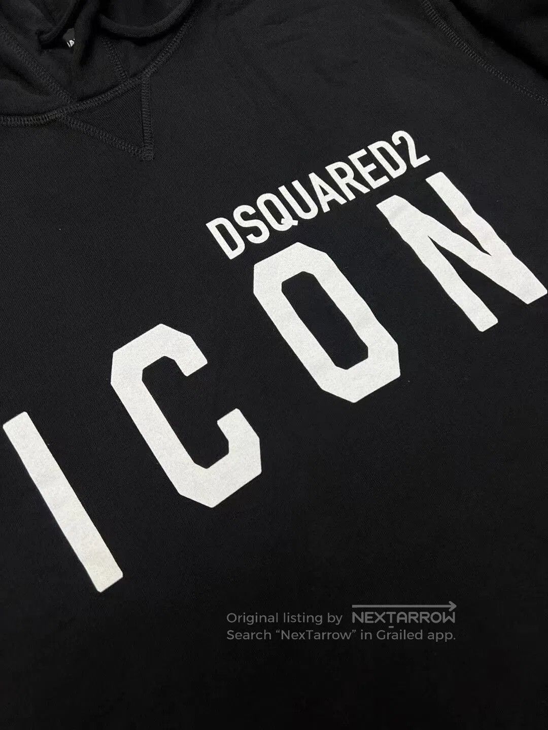 Dsquared2 dsquared2 black icon hoodie fall/winter 2022. Size US S / EU 44-46 / 1 - 3 Thumbnail