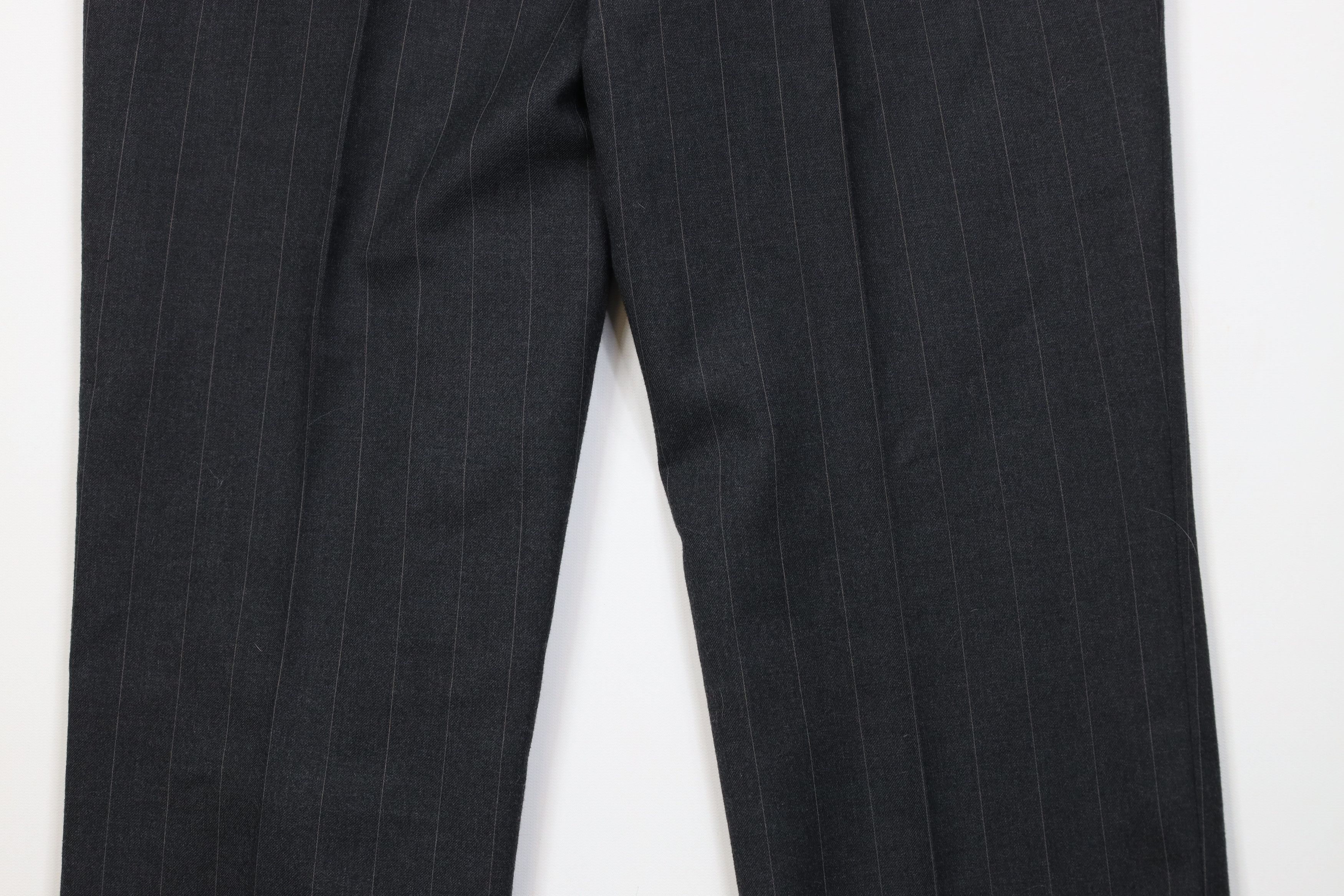 Vintage Vintage 70s Streetwear Knit Pinstriped Chino Pants Trousers Size US 34 / EU 50 - 9 Thumbnail