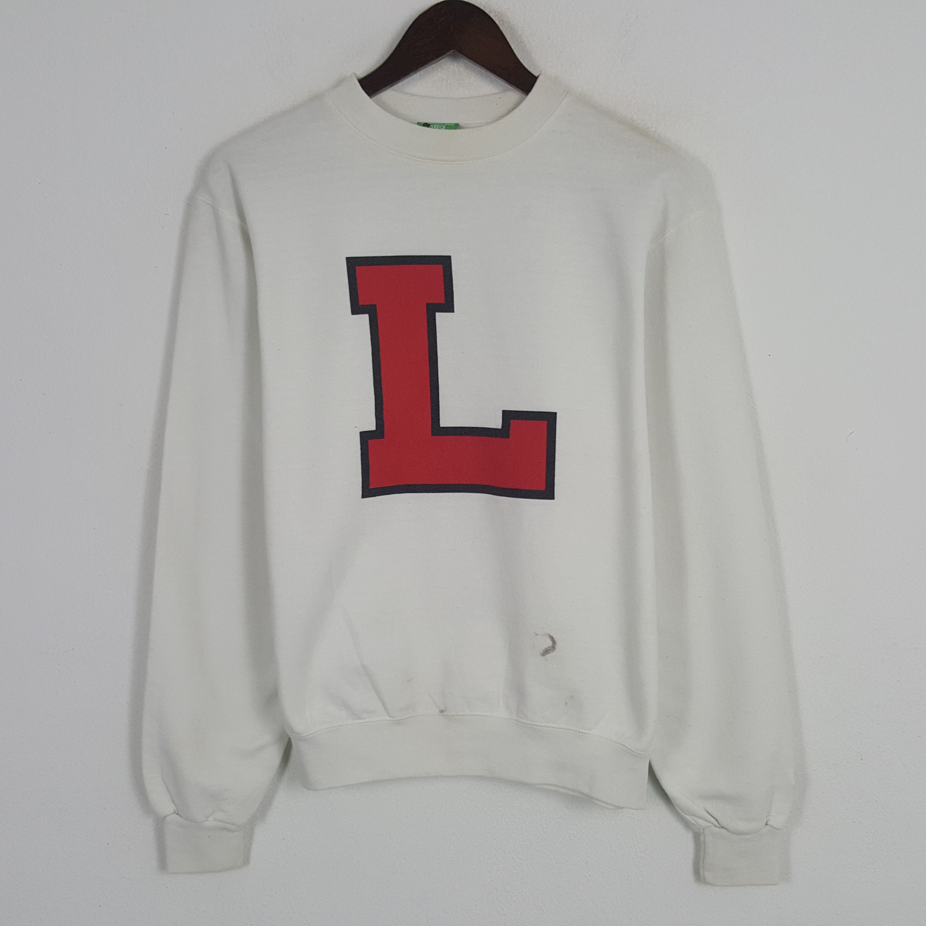 Champion × Vintage Vintage Champions Big L Ego Fleece Sweatshirt Size US S / EU 44-46 / 1 - 1 Thumbnail