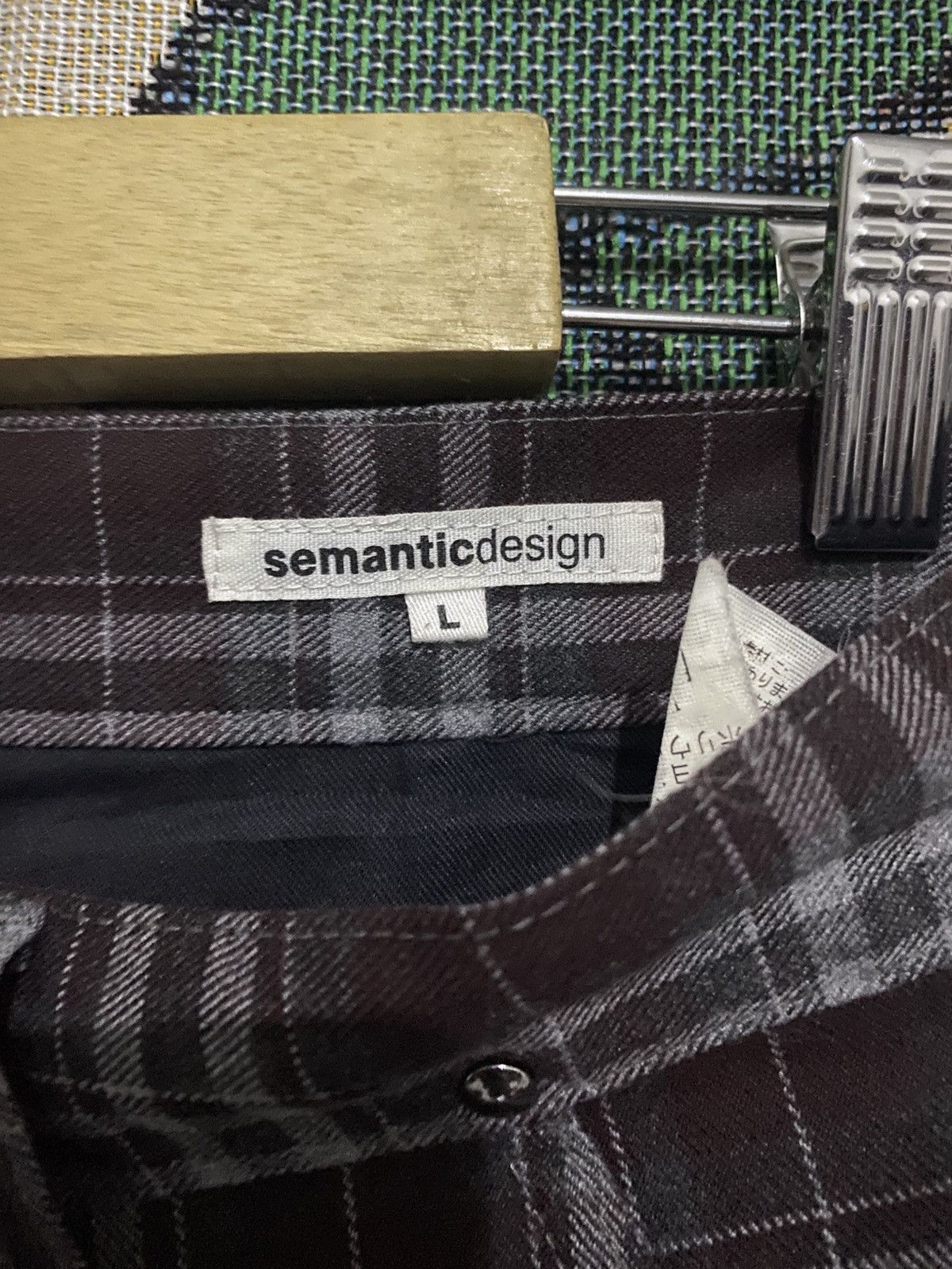 semanticdesign Semantic Design Bootcut Pants Vintage Japanese Size US 32 / EU 48 - 4 Thumbnail