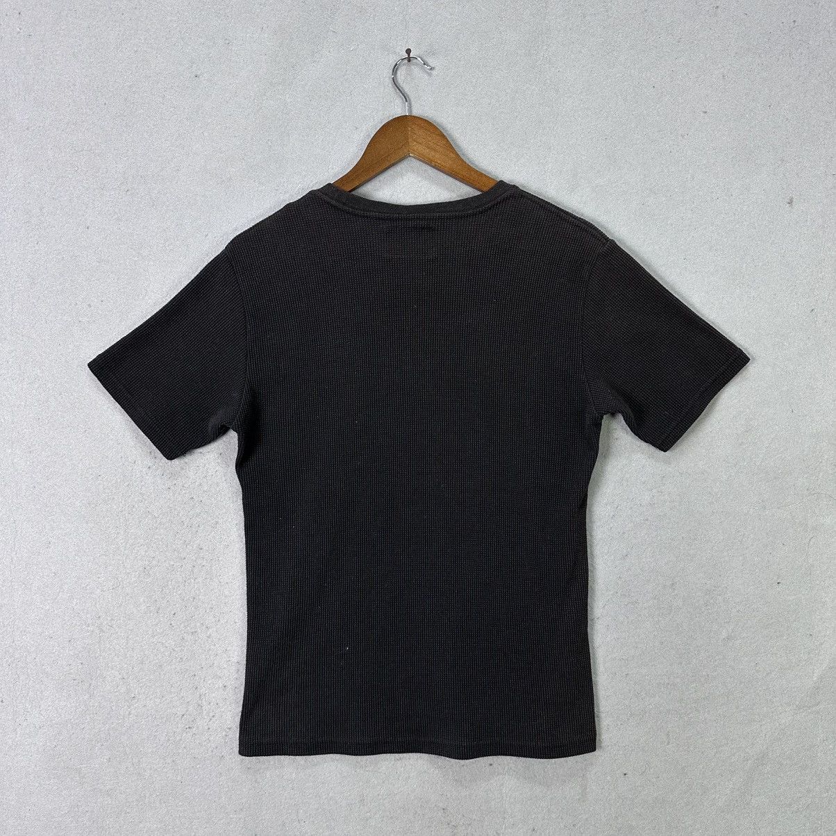 Number (N)ine Vintage Number (N)ine Denim Waffle T-Shirt Black Size US S / EU 44-46 / 1 - 5 Thumbnail