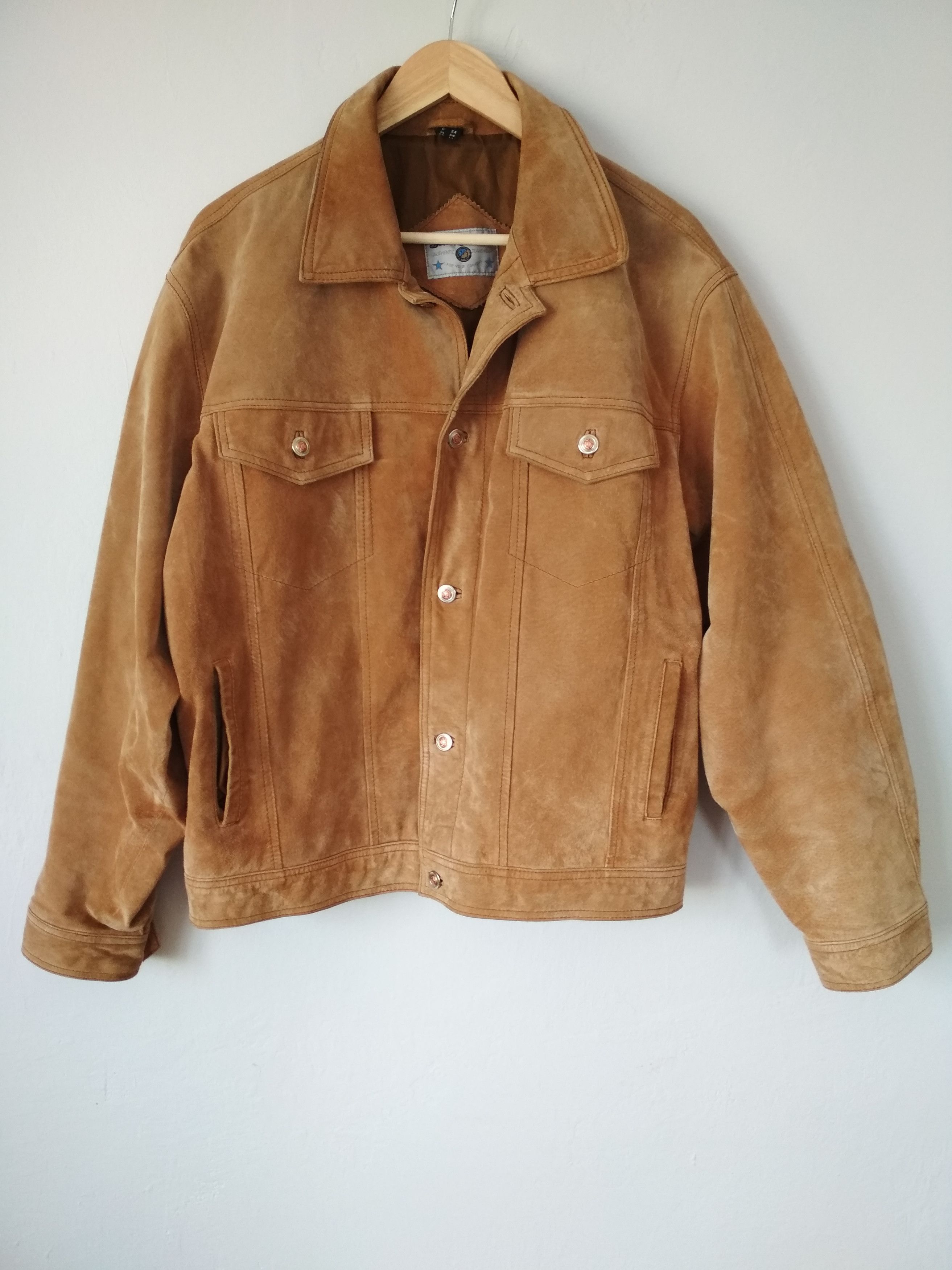 John Baner × Vintage Vintage John Baner Jeanswear Brown Genuine