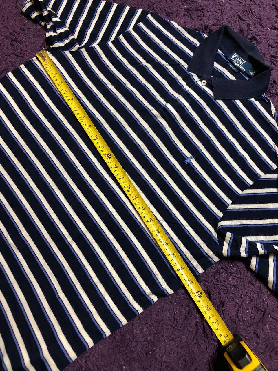 Polo Ralph Lauren Vintage 90S Polo Ralph Lauren PRL Striped Cotton Large Size US L / EU 52-54 / 3 - 12 Thumbnail