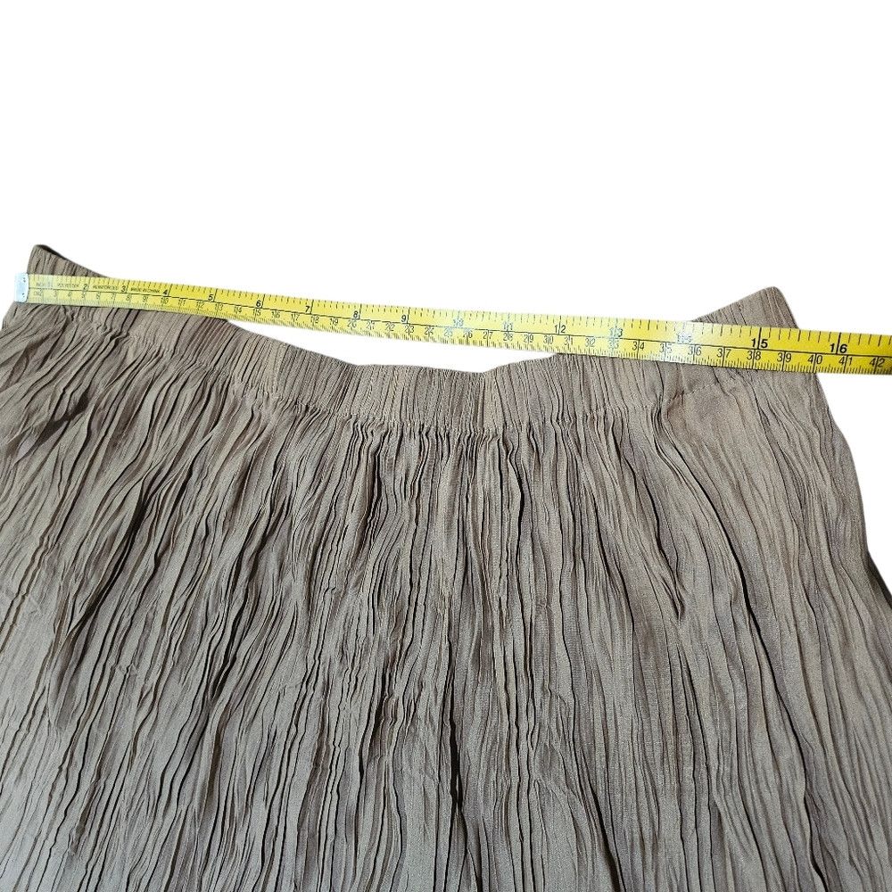 Other IDLF X Uniqlo Brown Ombre Crinkle Skirt XXL 2XL Ines De La Size 36" / US 14 / IT 50 - 6 Thumbnail