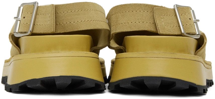 Jil Sander o1y1124 Suede Sandals in Multicolor Size US 10 / EU 43 - 2 Thumbnail