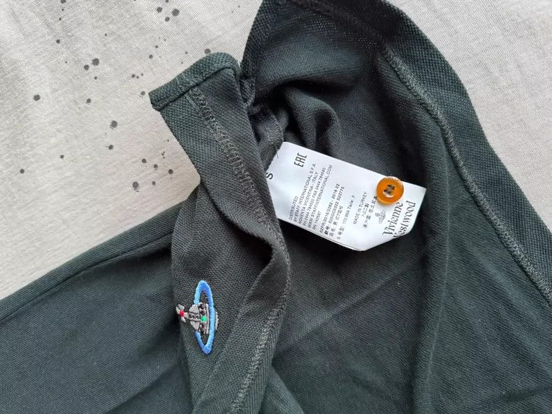 Vivienne Westwood Vivienne Westwood Short sleeves of a dark green polo shirt Size S / US 4 / IT 40 - 4 Thumbnail