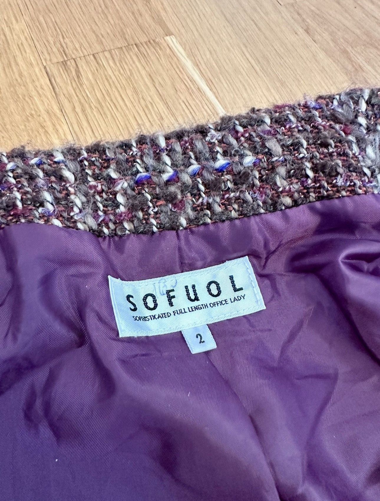 Japanese Brand Made in Japan Sofuol Blazer Archival Knit Size M / US 6-8 / IT 42-44 - 9 Thumbnail