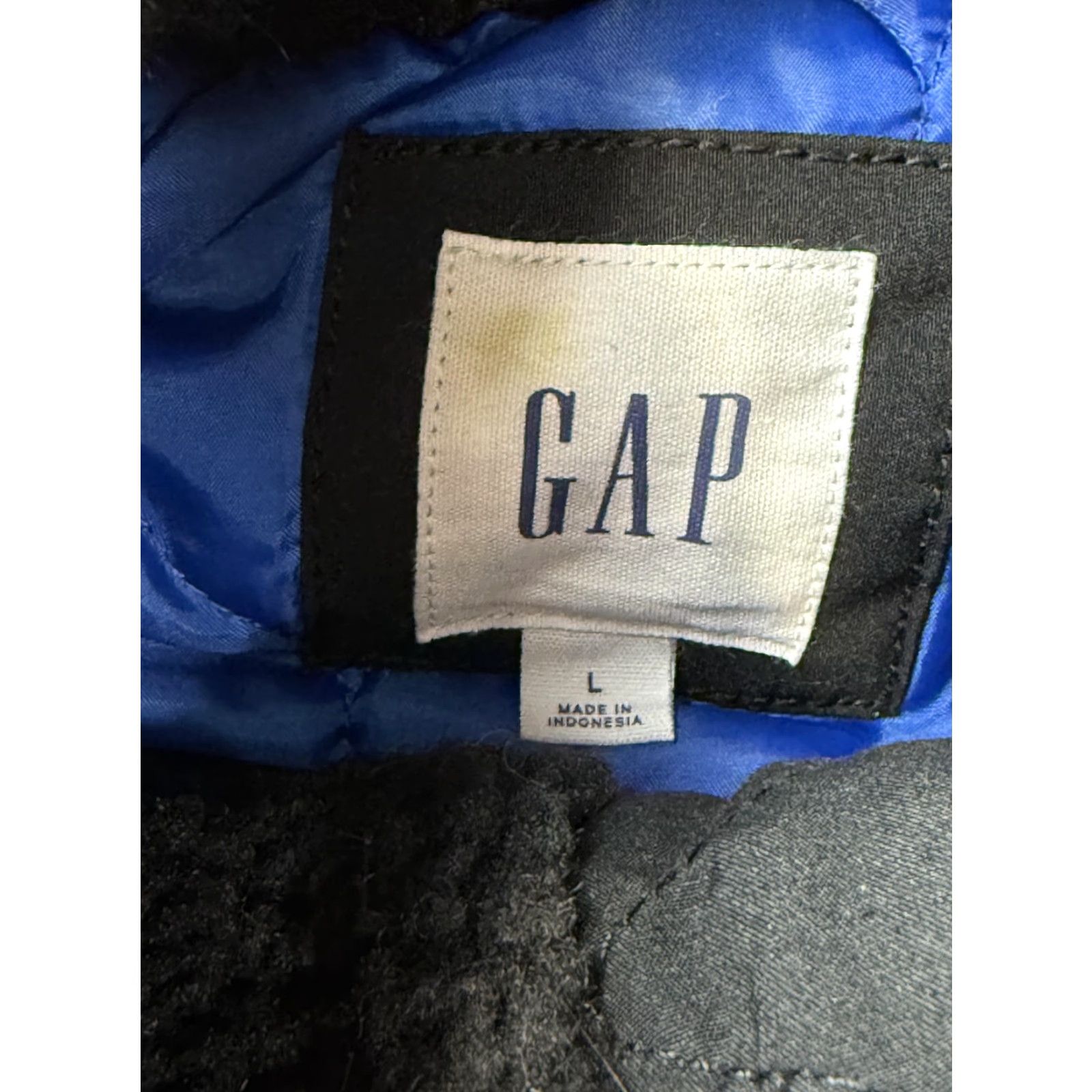 Gap Gap Parka Coat Mens Large Black Hooded Quilted Insulated Full Zip Winter Jacket Coat Size US L / EU 52-54 / 3 - 7 Thumbnail