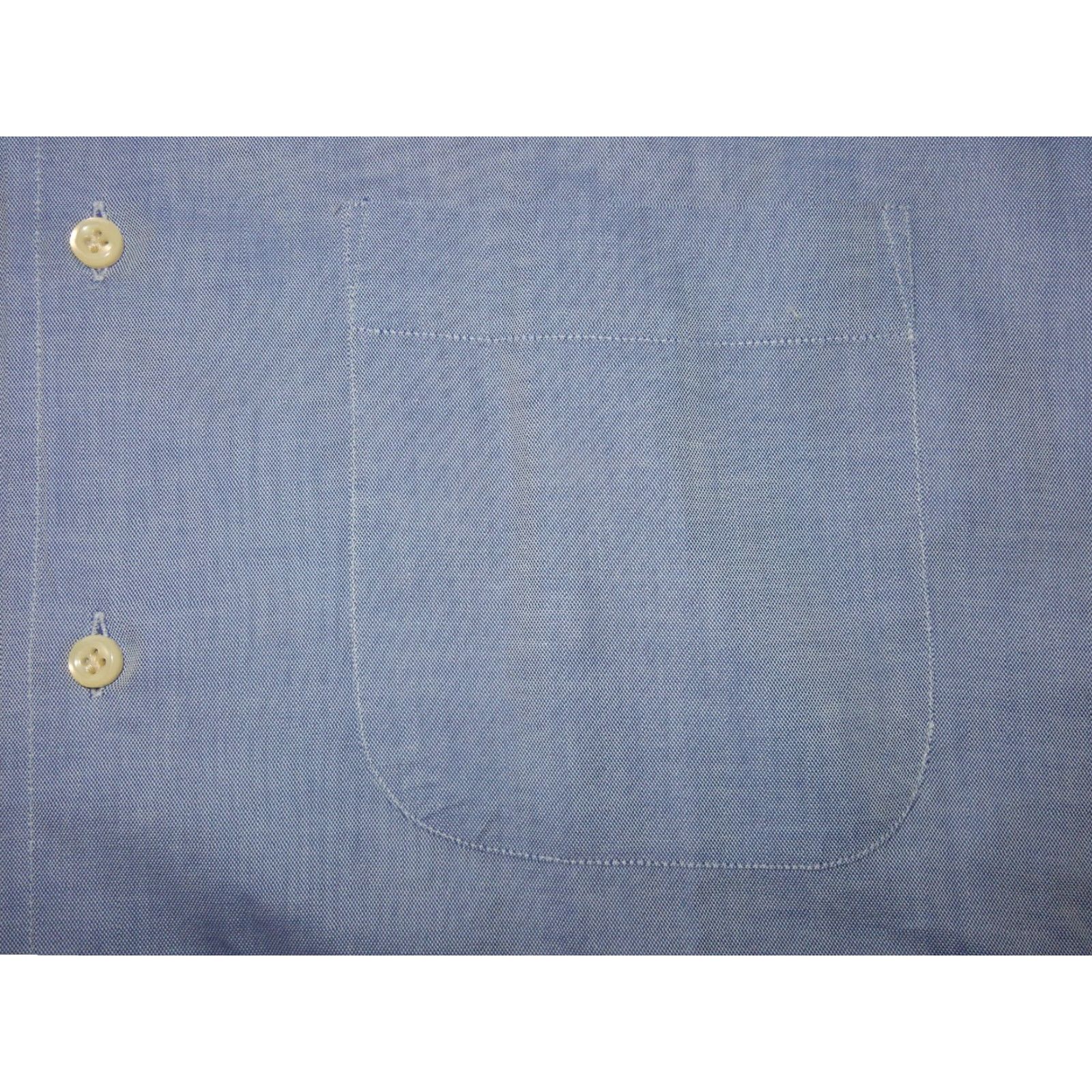 Peter Millar Peter Millar Men's Long Sleeve Button-Front Shirt L Size Blue Cotton Shirt Mens Button-Up -note: avoid extra hyphens? Size US L / EU 52-54 / 3 - 3 Thumbnail