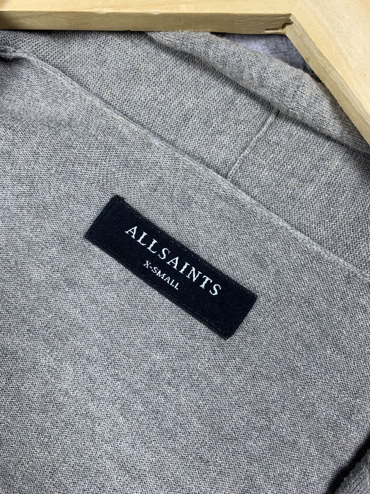 Allsaints Designer Allsaints Wherry Cardigan Open Striped Size US XS / EU 42 / 0 - 5 Thumbnail