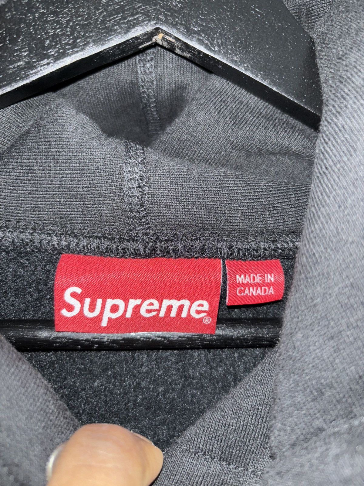 Supreme (FW22) Supreme Capital Hooded Sweatshirt Hoodie - Black - XL Size US XL / EU 56 / 4 - 6 Thumbnail