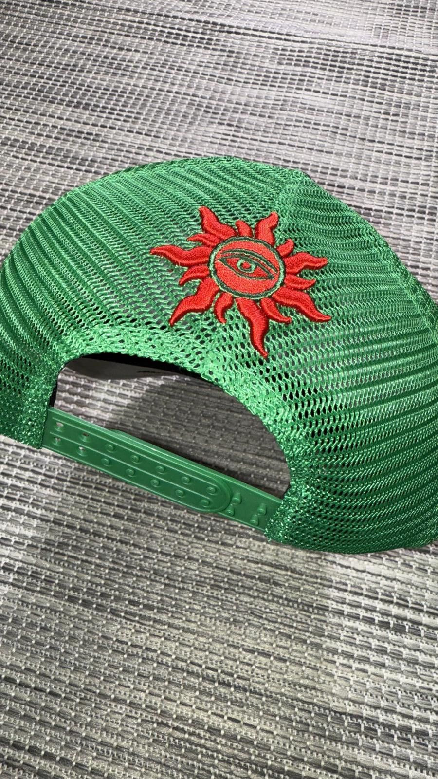 Godspeed Godspeed Green/Yellow/Red Forever Trucker Hat Size ONE SIZE - 2 Thumbnail