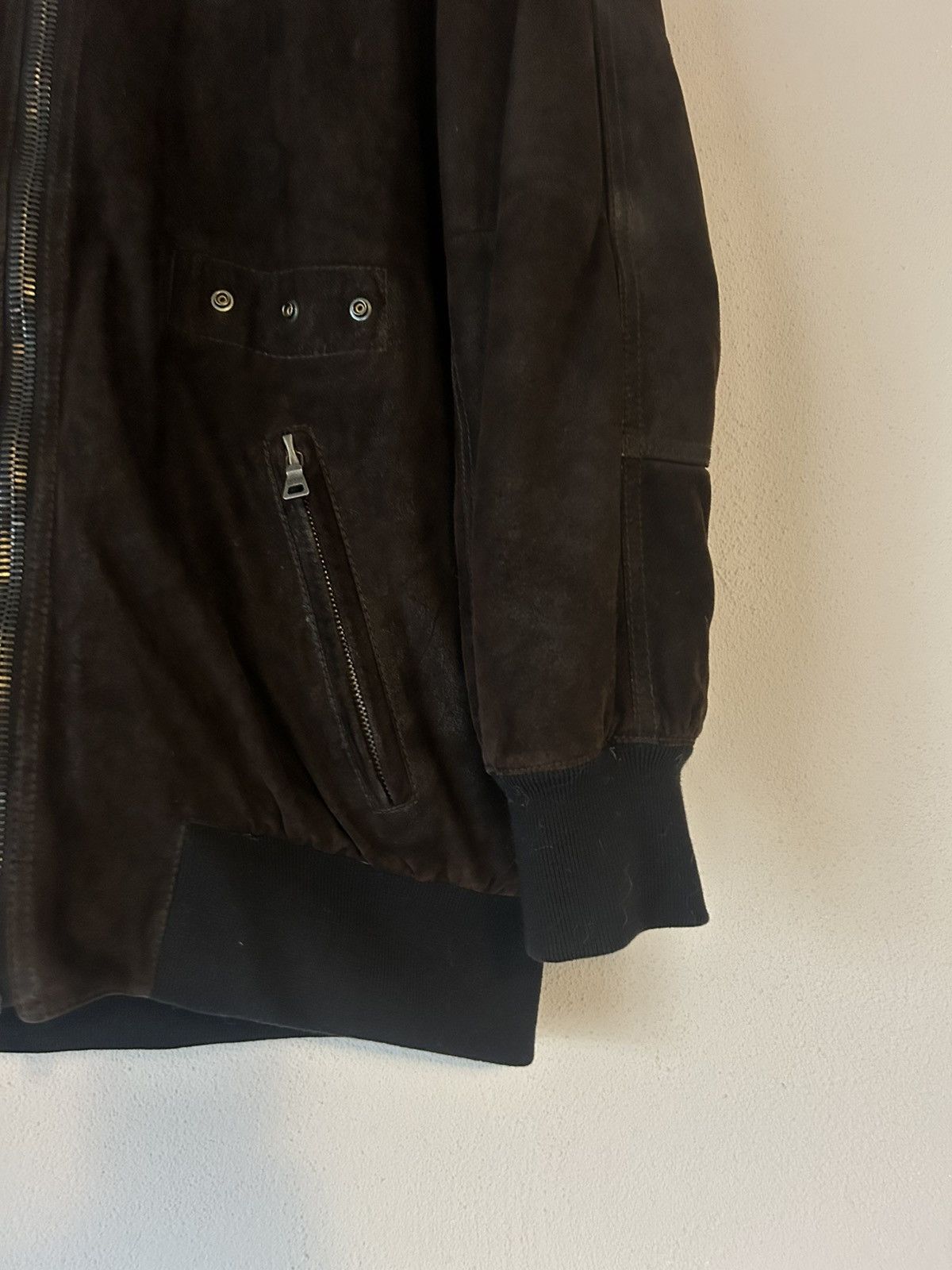 Prada Prada Shearling and Suede Aviator Jacket Size US M / EU 48-50 / 2 - 6 Thumbnail