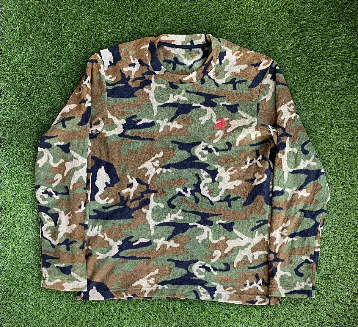 Andy Warhol Andy Warhol Camo Design Long Sleeve Tee Size US M / EU 48-50 / 2 - 1 Thumbnail