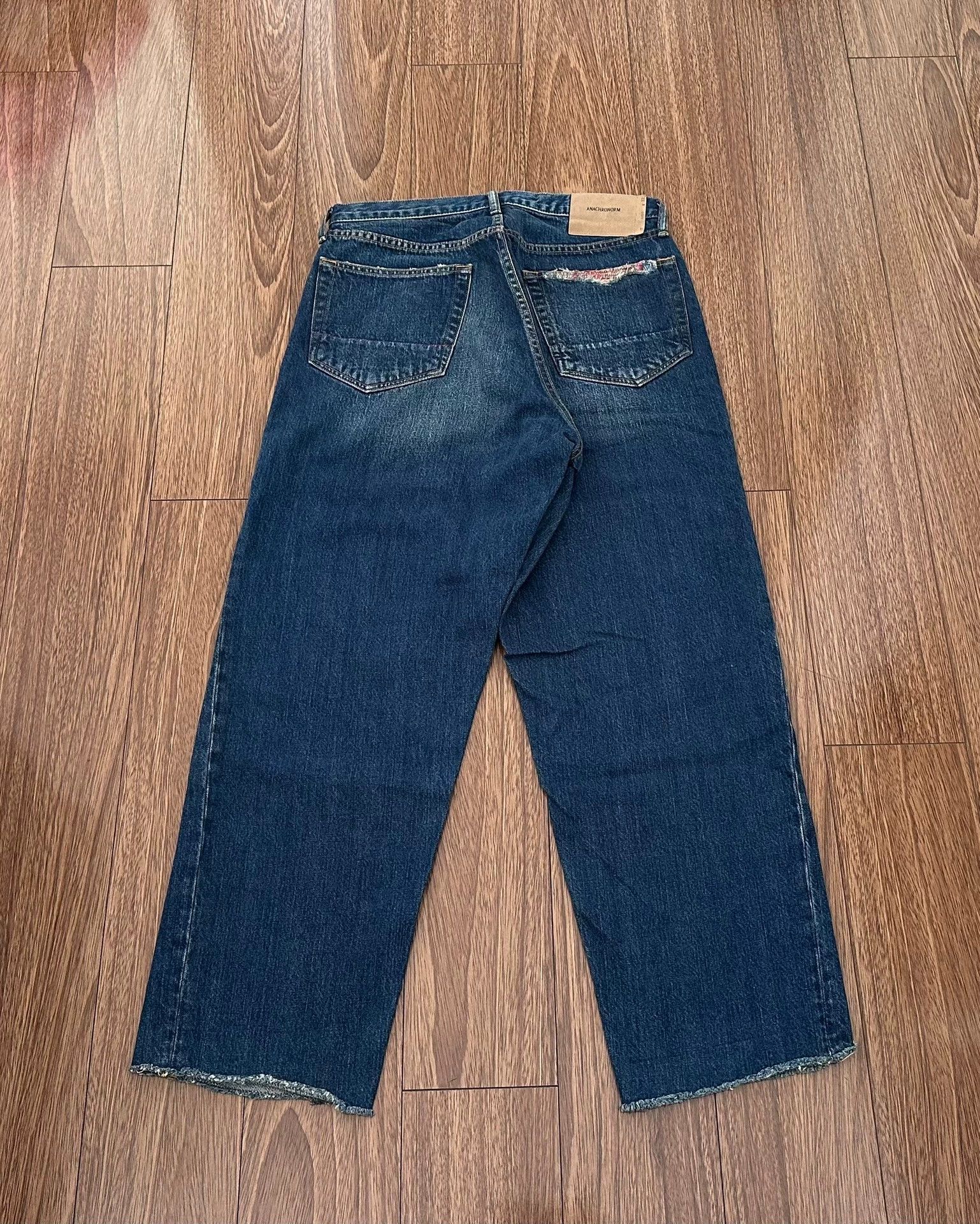 ANACHRONORM ANACHRONORM Remaked 5P Jeans W32 99new Vintage Distressed Size US 32 / EU 48 - 2 Thumbnail