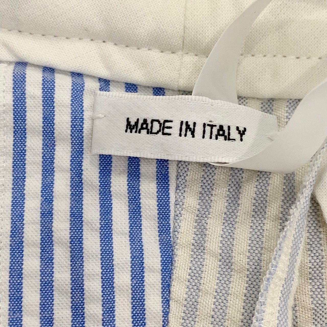 Thom Browne [Thom Browne] Navy/White Striped Contrast Casual Shorts 40/M Size 40" / US 18 - 5 Thumbnail