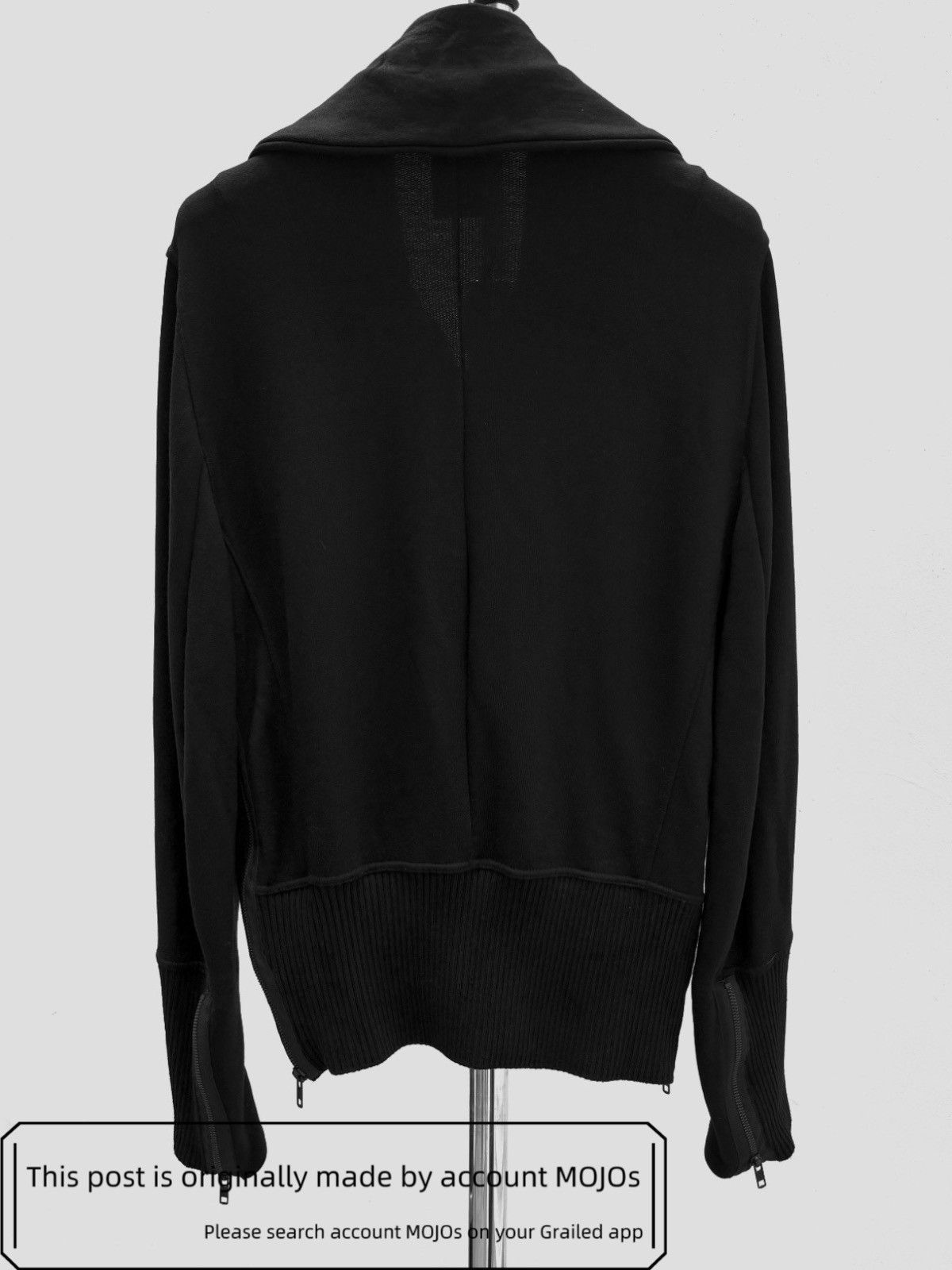 Ann Demeulemeester Sz M Ann Demeulemeester High Collar Zips Jacket mojos1145 Size US M / EU 48-50 / 2 - 2 Thumbnail
