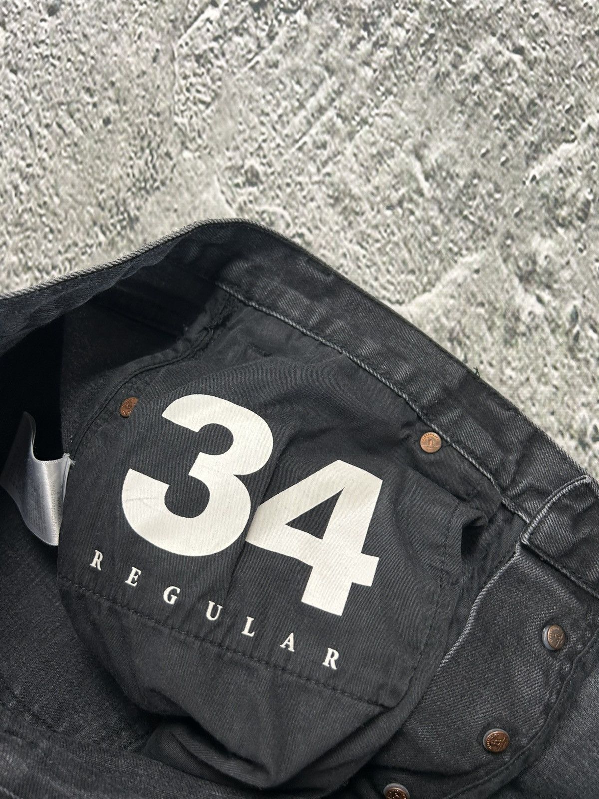 Han Kjobenhavn Han Kjobenhavn Black Selvedge Selvage Denim Pants Lean Fit Size US 34 / EU 50 - 5 Thumbnail