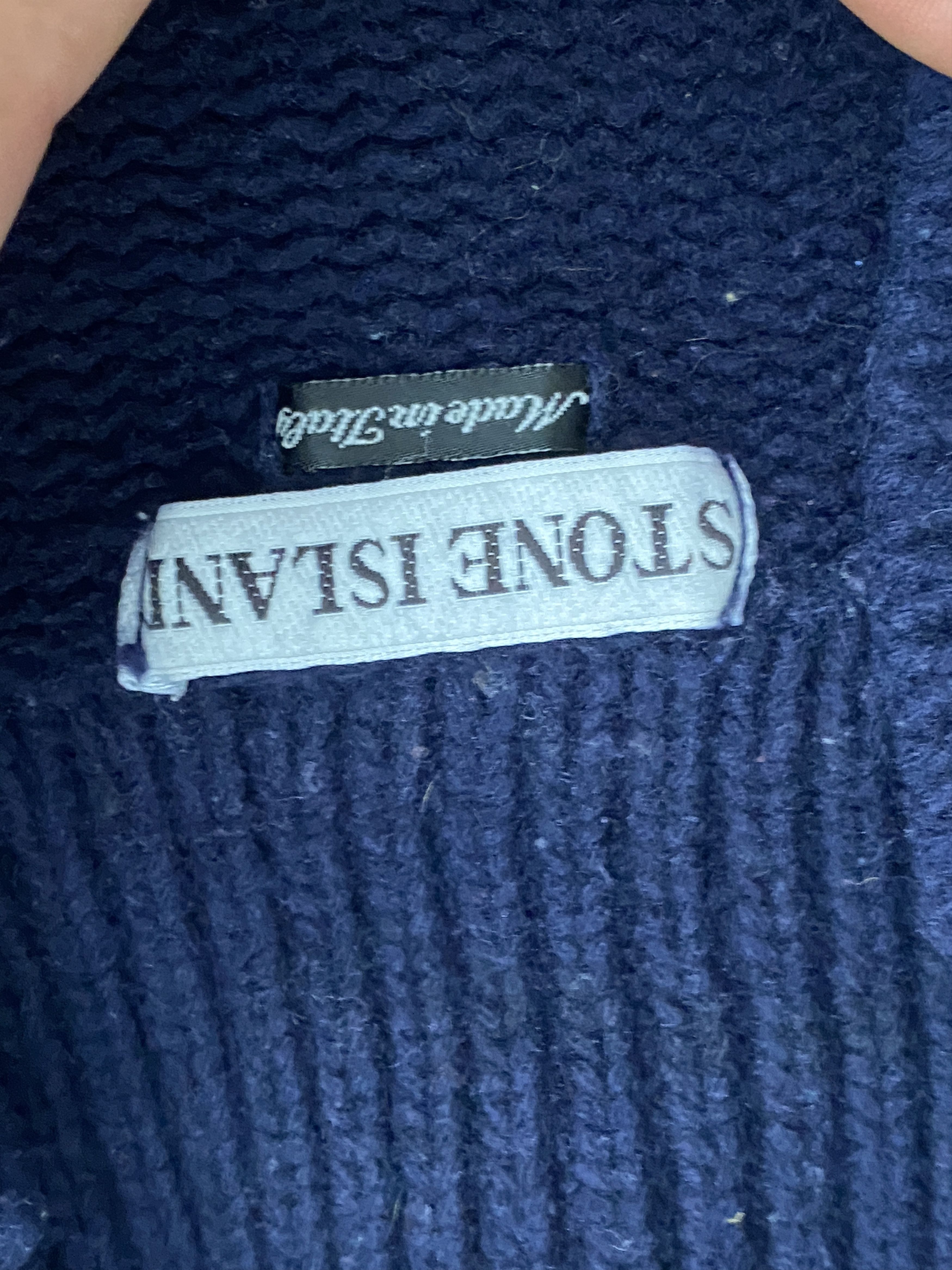 Stone Island Archive 1994 Stone Island Light Pullover Marina Size M Size US M / EU 48-50 / 2 - 18 Thumbnail