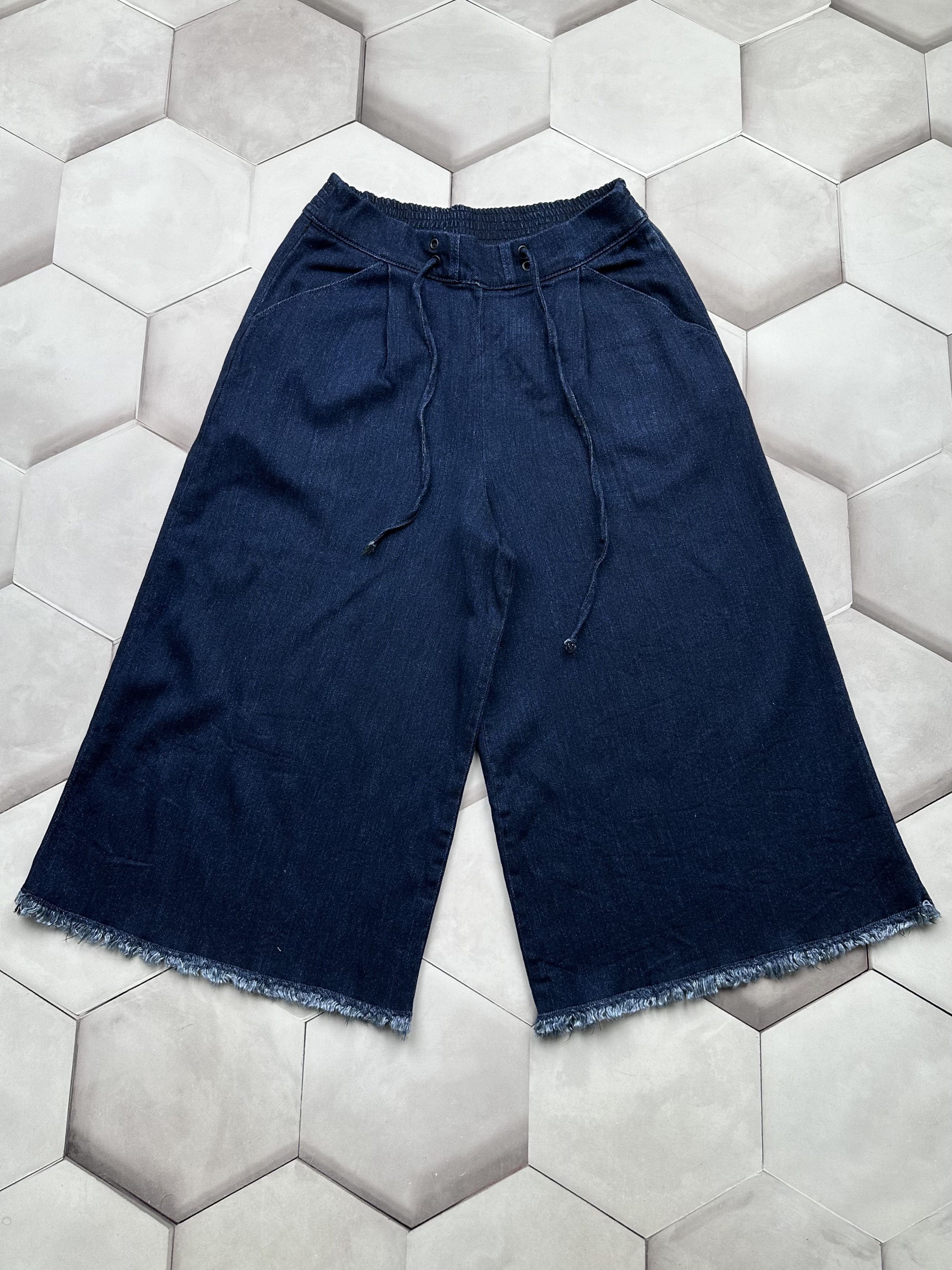 image of Vintage Parachute Shorts Yohji Style in Blue, Men's (Size 32)