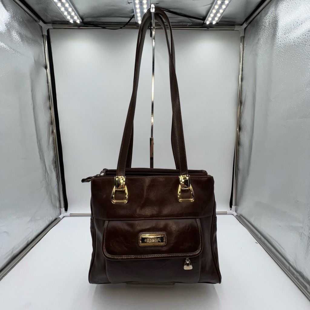Capezio Vintage Faux Leather Shoulder Bag