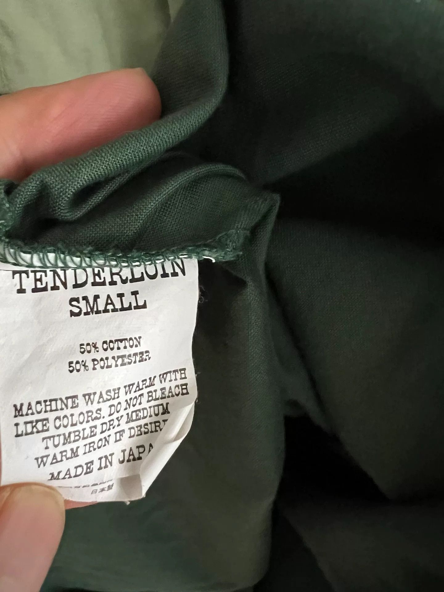 Tenderloin Rare Japan-Made Patched Workwear Shirt Size US S / EU 44-46 / 1 - 5 Thumbnail