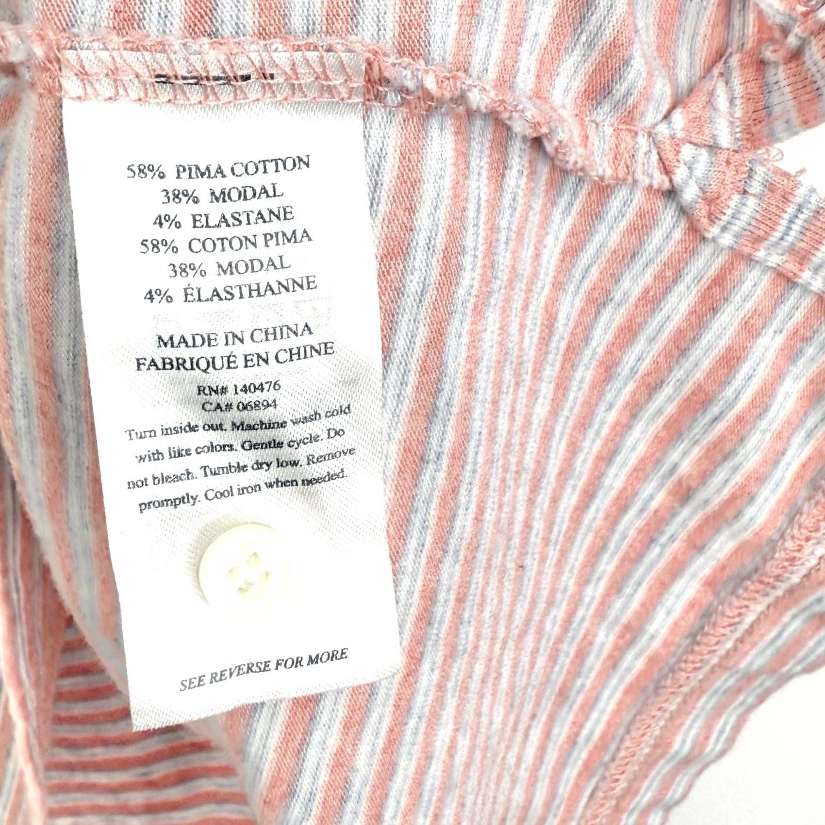 Faherty Faherty Shirt Mens Medium The Movement Polo Short Sleeve Striped Golf Size US M / EU 48-50 / 2 - 7 Thumbnail