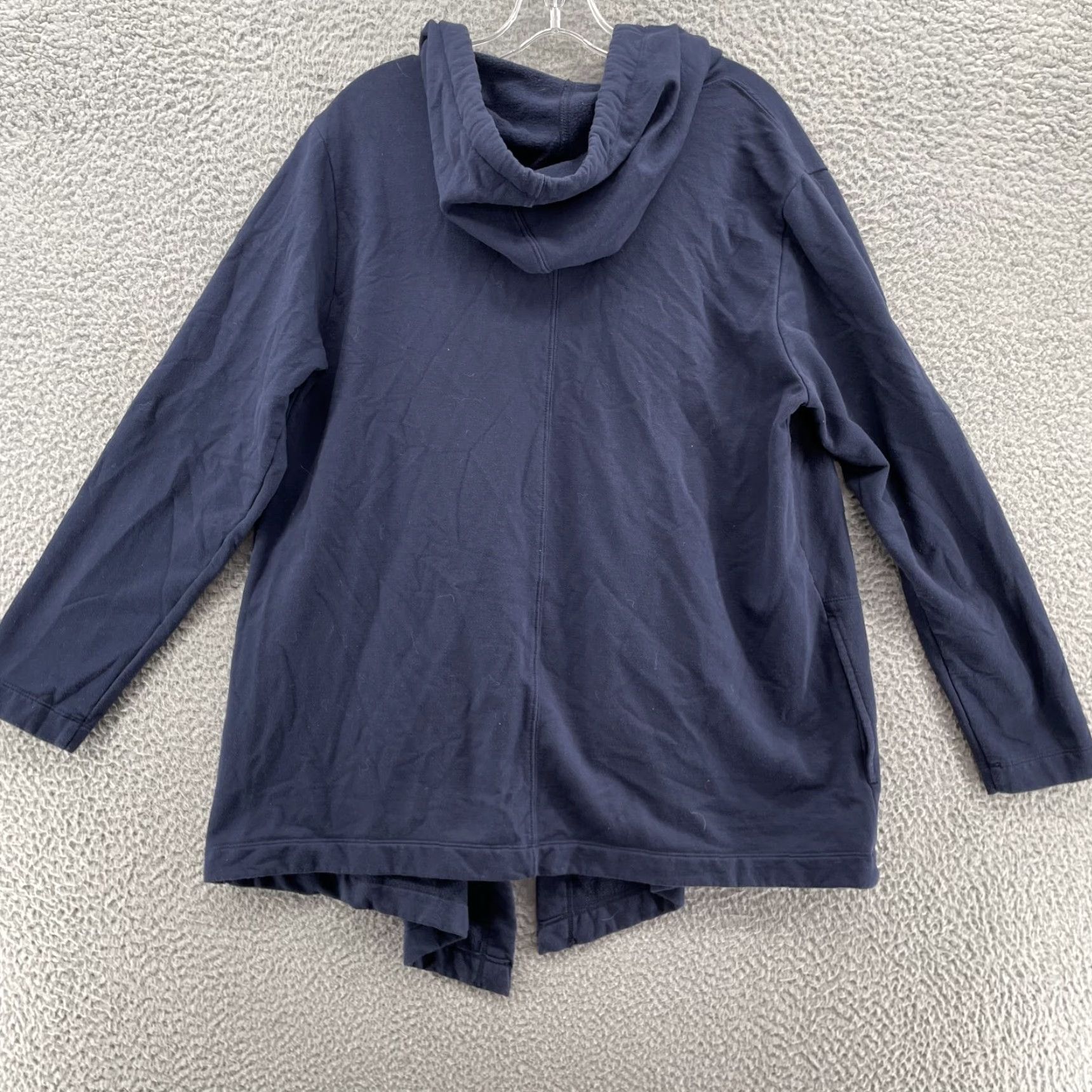Eddie Bauer Eddie Bauer Cardigan Women's Cape Large Navy Sweater Athleisure Travel Hike Gorp Size L / US 10 / IT 46 - 5 Thumbnail