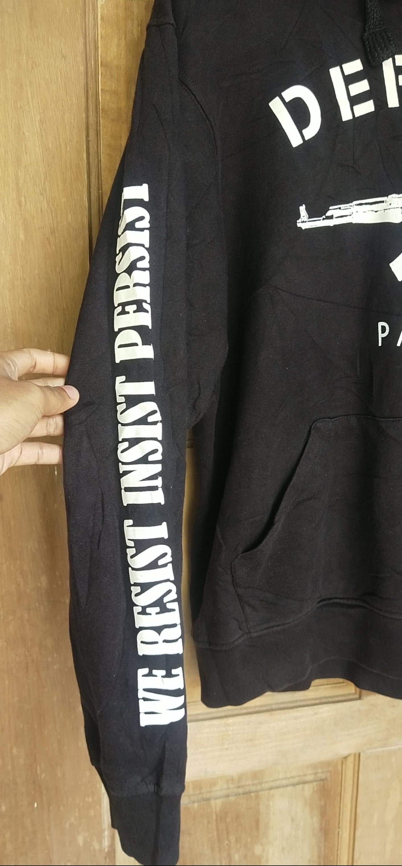 DEFEND PARIS Final Drop Vintage Defend Paris Hoodies Size US L / EU 52-54 / 3 - 4 Thumbnail