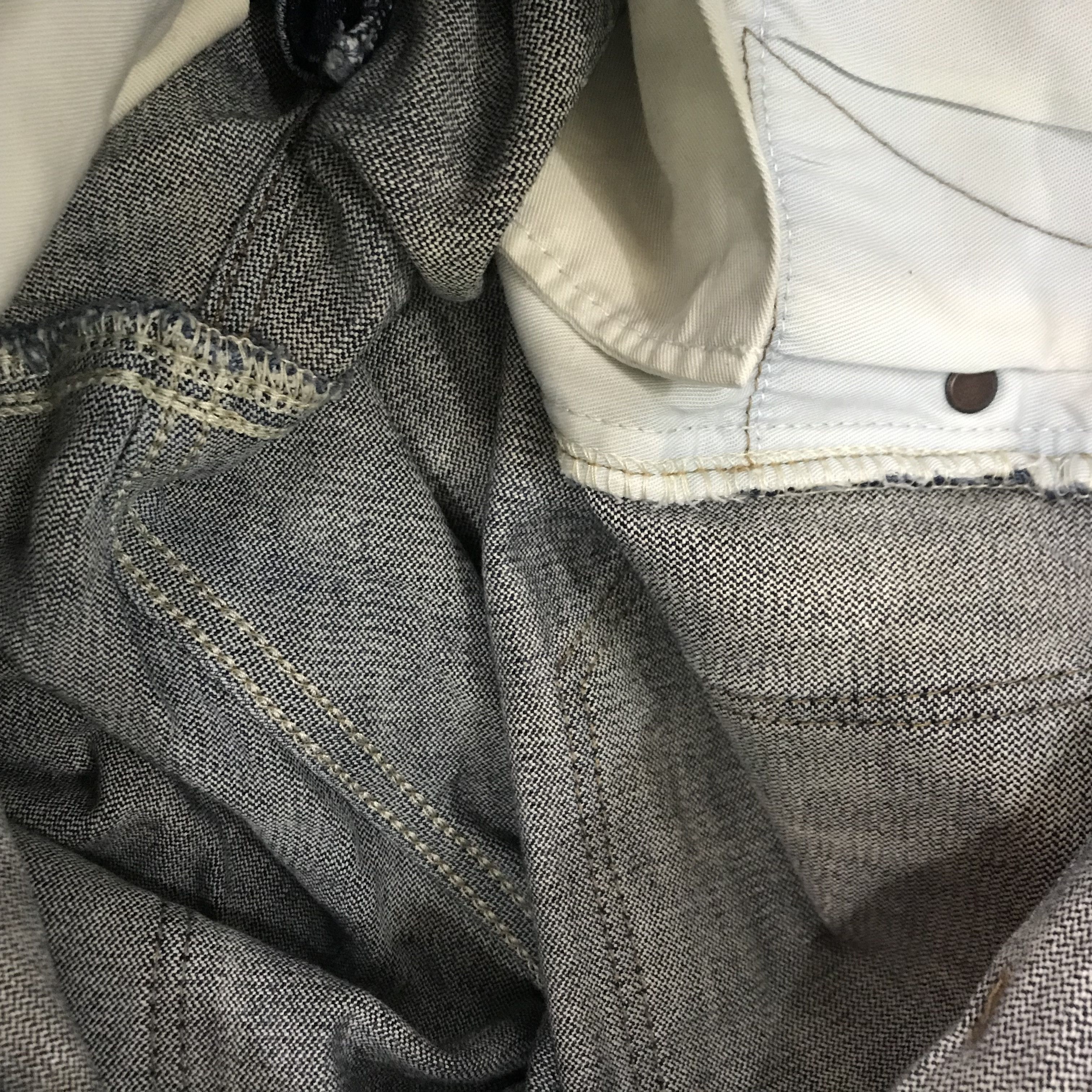Wrangler Vintage Retro Wrangler Distressed Faded Blue Jeans Size US 30 / EU 46 - 13 Thumbnail