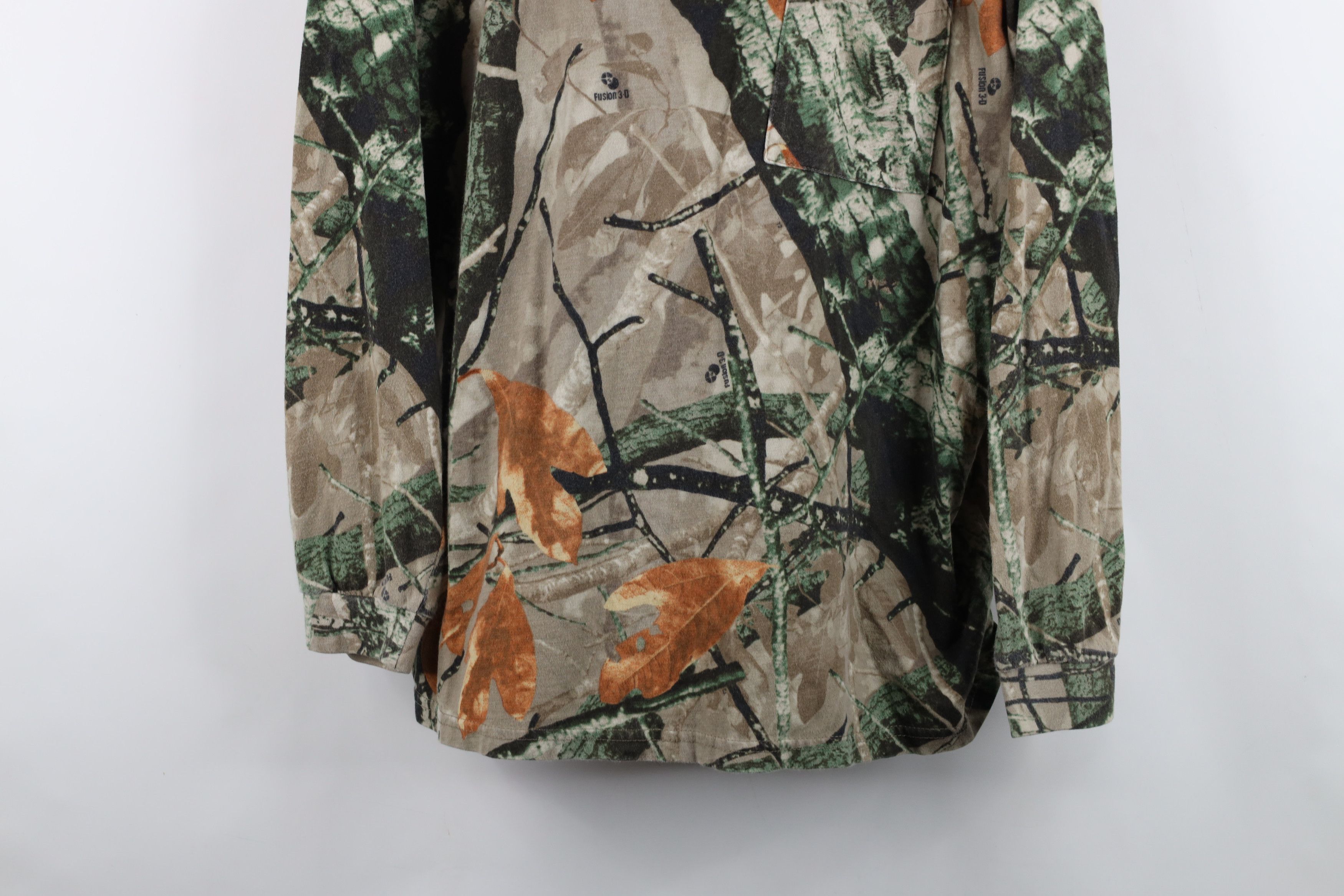 Vintage Vintage 90s Y2K Streetwear Camouflage Long Sleeve T-Shirt Size US XXL / EU 58 / 5 - 3 Thumbnail