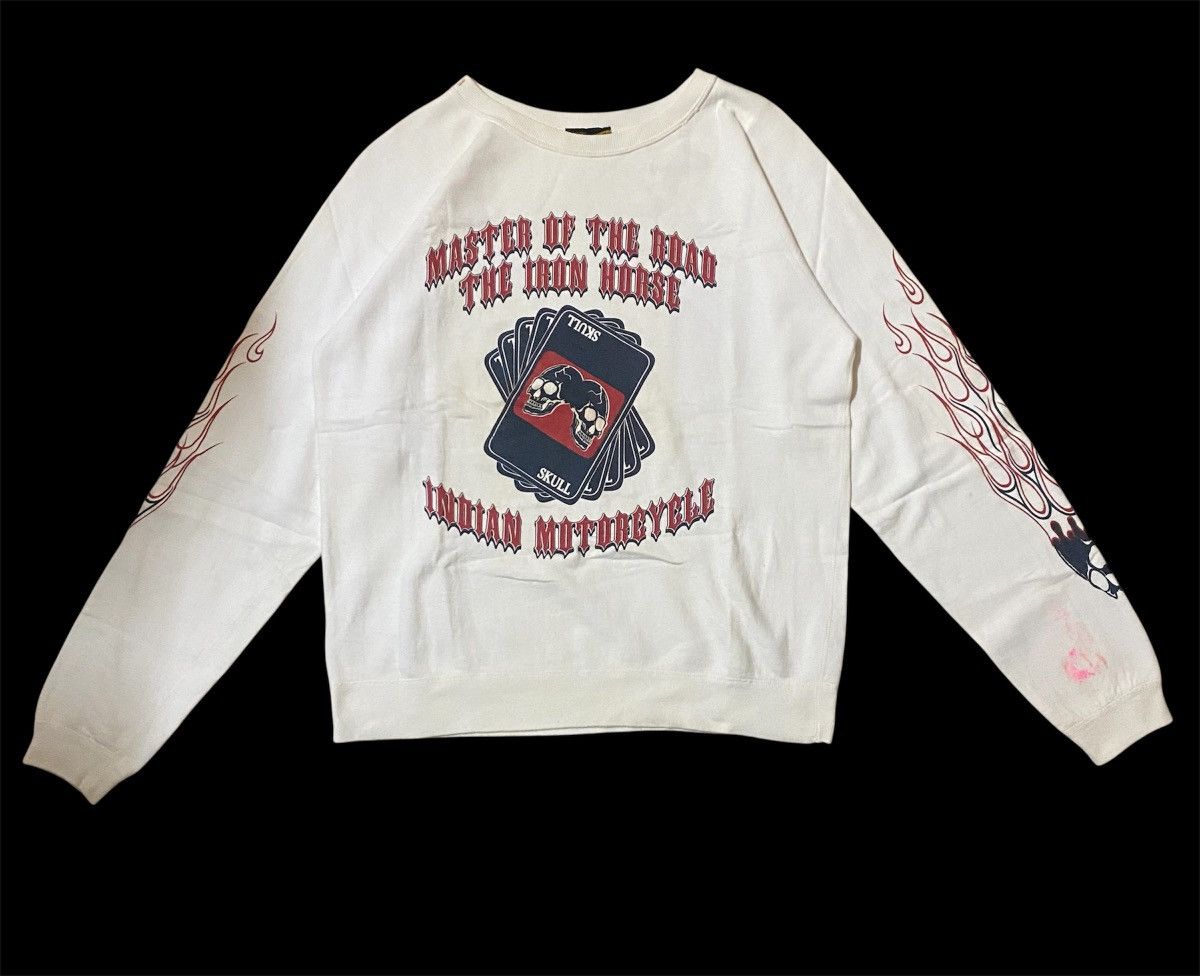 Toyo Enterprises Indian Motorcycle By Toyo Enterprise Double Skulls Card Logo Size US M / EU 48-50 / 2 - 1 Thumbnail