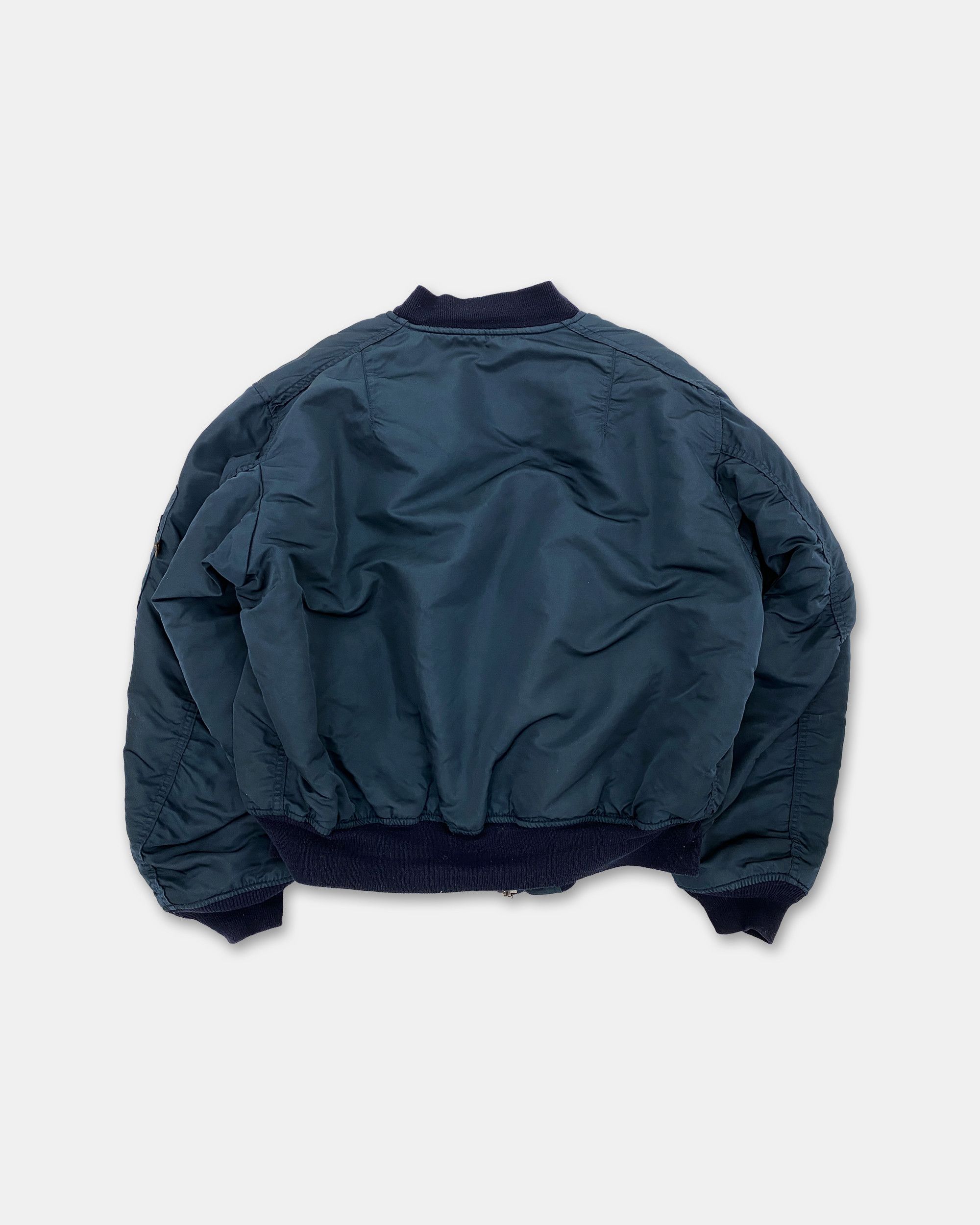 Alpha Industries 1990s Made in USA MA-1 Bomber Jacket | Grailed