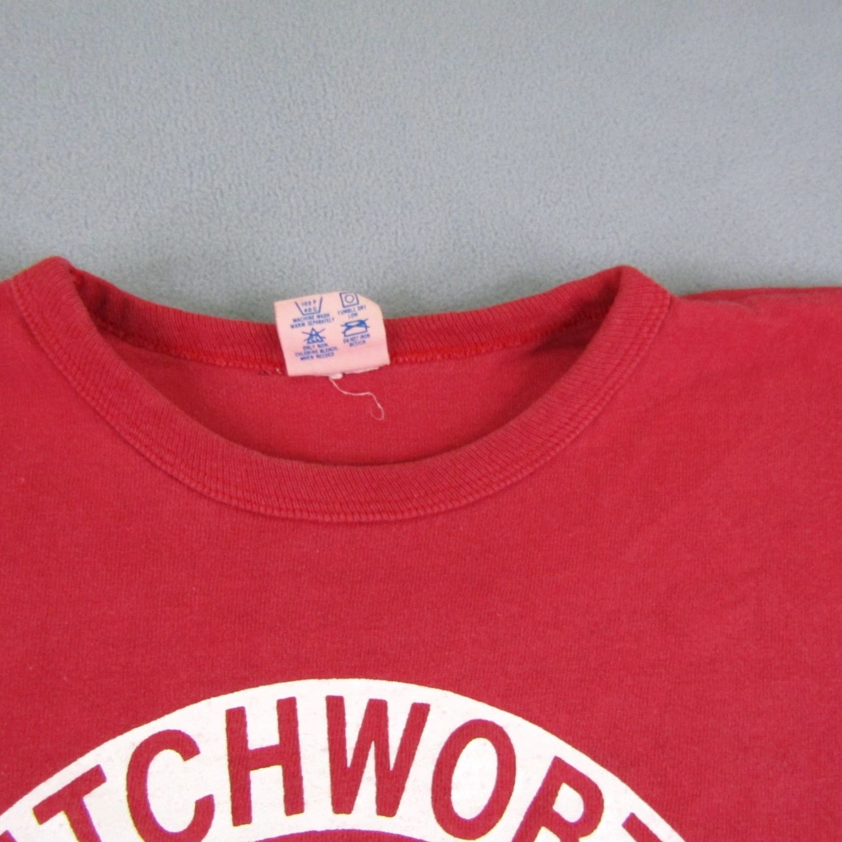 Champion Vintage Champion T-Shirt Men XL Red 80s Sports Wrestling Outfits Retro Cotton Size US XL / EU 56 / 4 - 3 Thumbnail