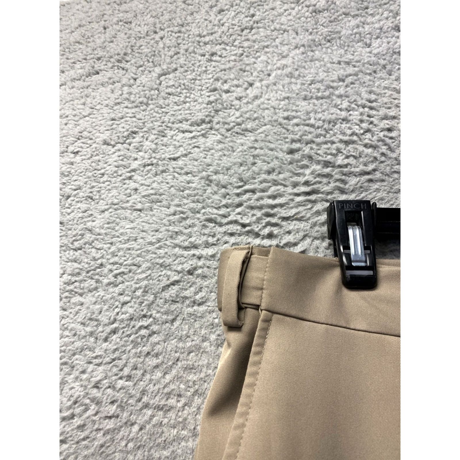 Vintage JOS A BANK Pants Mens 38x32 Khaki Travelers Collection Tailored Fit Dress Pants Comfort Belt Wrinkle Resistant Casual Business Straight Leg Adult Mens Size US 38 / EU 54 - 4 Thumbnail
