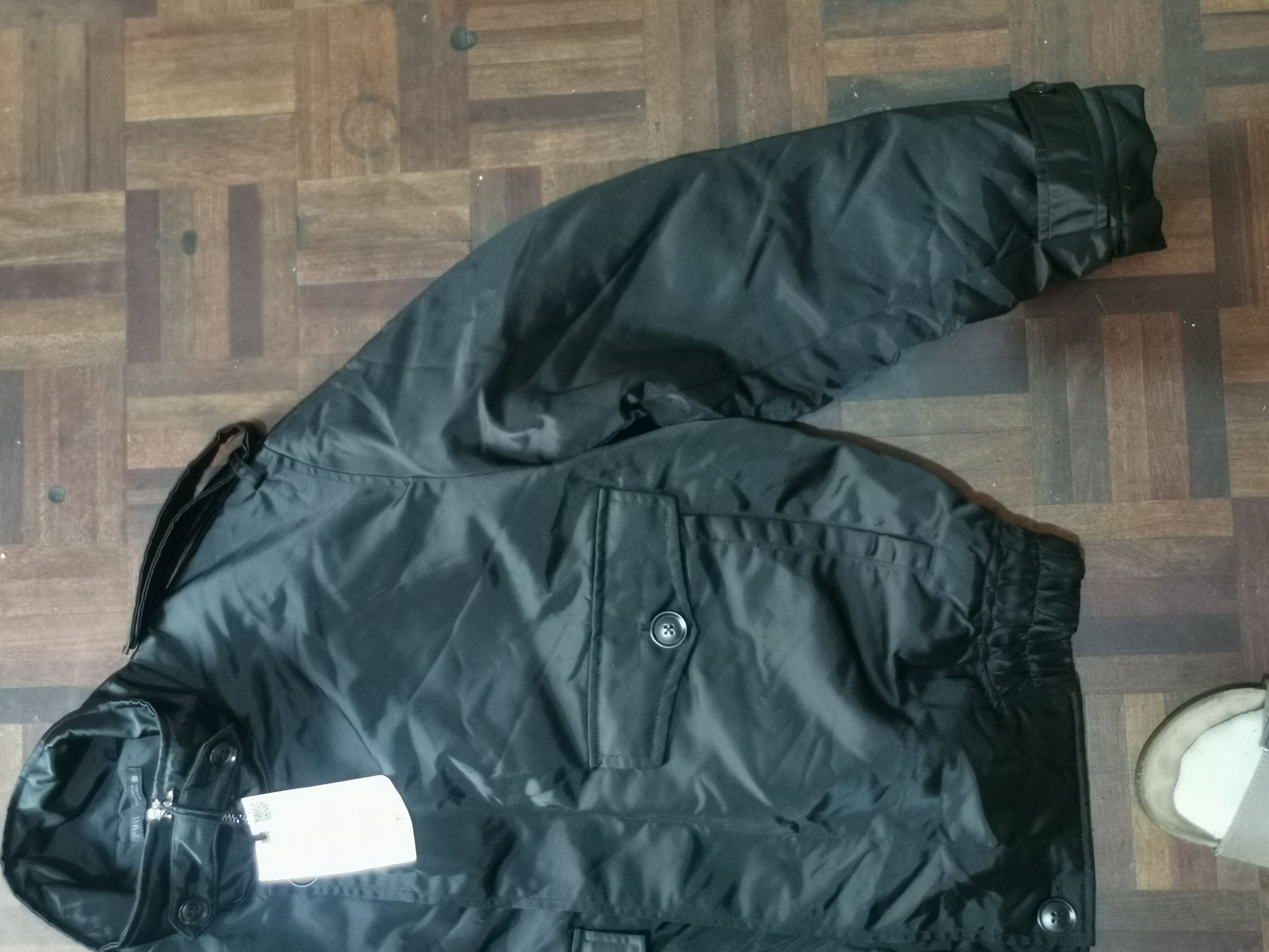 Zara Zara croped fit bomber jacket black Size US M / EU 48-50 / 2 - 5 Thumbnail
