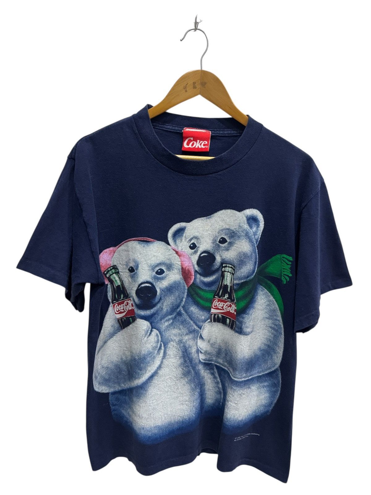 Coca Cola × Vintage Vintage 90’s Coca Cola Overprint Size US L / EU 52-54 / 3 - 1 Thumbnail