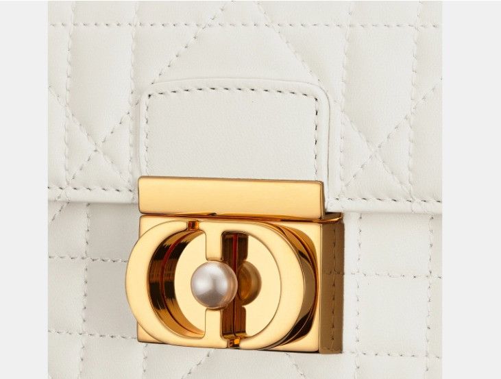 Dior o1w1db10425 M4401U Size: OS / Mini Ange Bag in White Size ONE SIZE - 6 Thumbnail