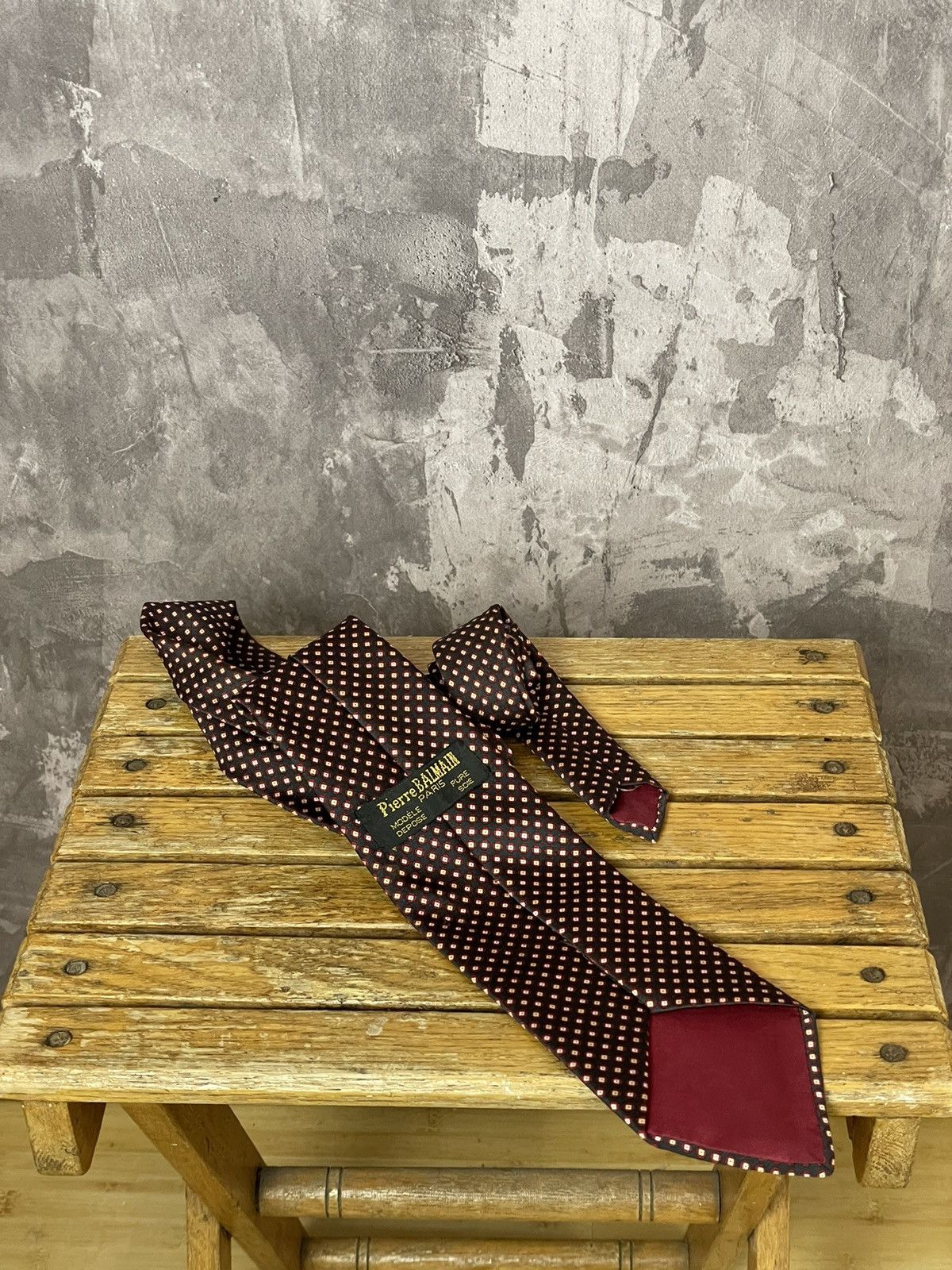 Pierre Balmain × Vintage Pierre Balmain Vintage tie ties silk Italy cravatte premium Size ONE SIZE - 5 Thumbnail