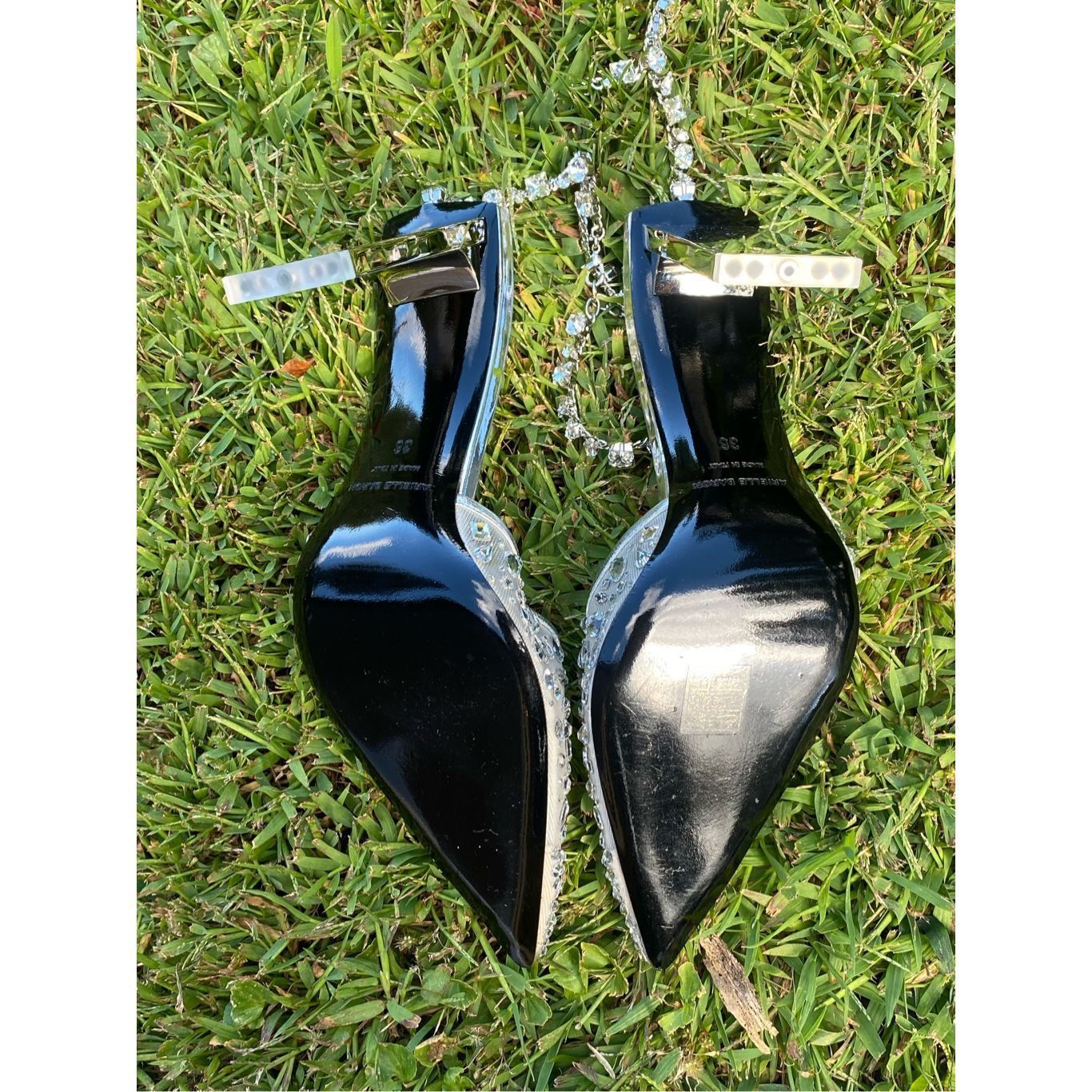 Other ARIELLE BARON Omen 95 Heel in Silver Crystal Size 36 EU 6 US Size US 6 / IT 36 - 9 Thumbnail