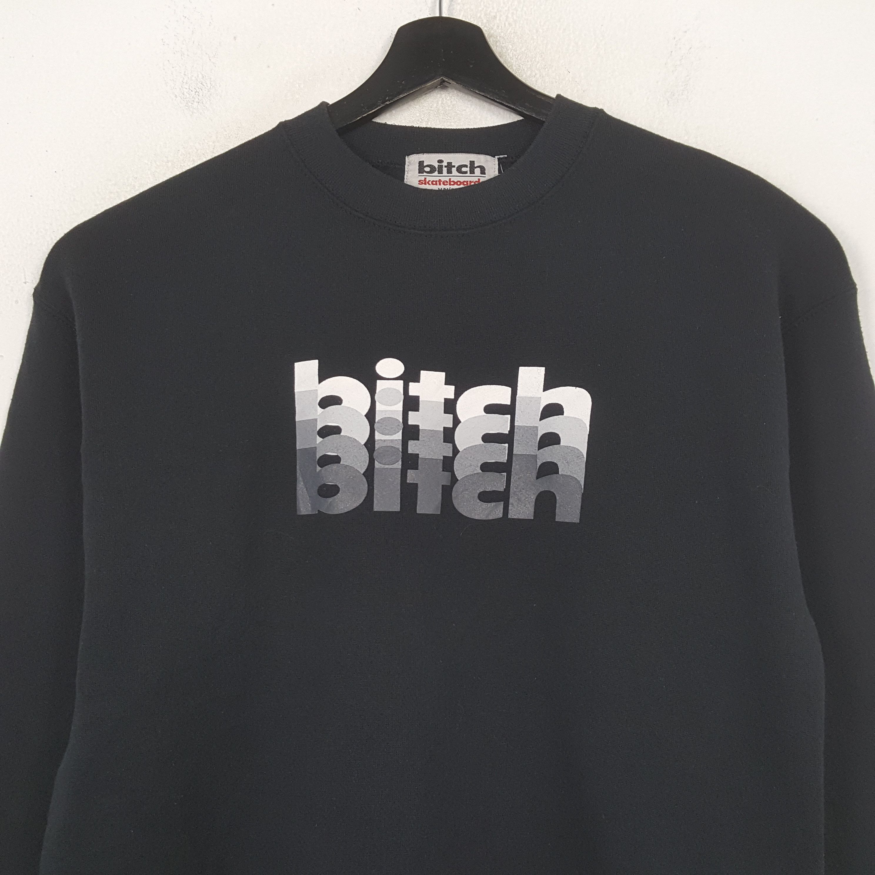Vintage Bitch Skateboard Streetwear Style Sweatshirt C298N5 Size US S / EU 44-46 / 1 - 2 Thumbnail