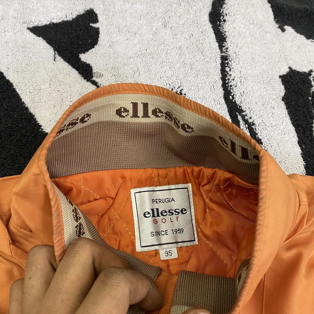 Designer × Ellesse 2000s Ellesse halfzip jacket Size US M / EU 48-50 / 2 - 6 Thumbnail