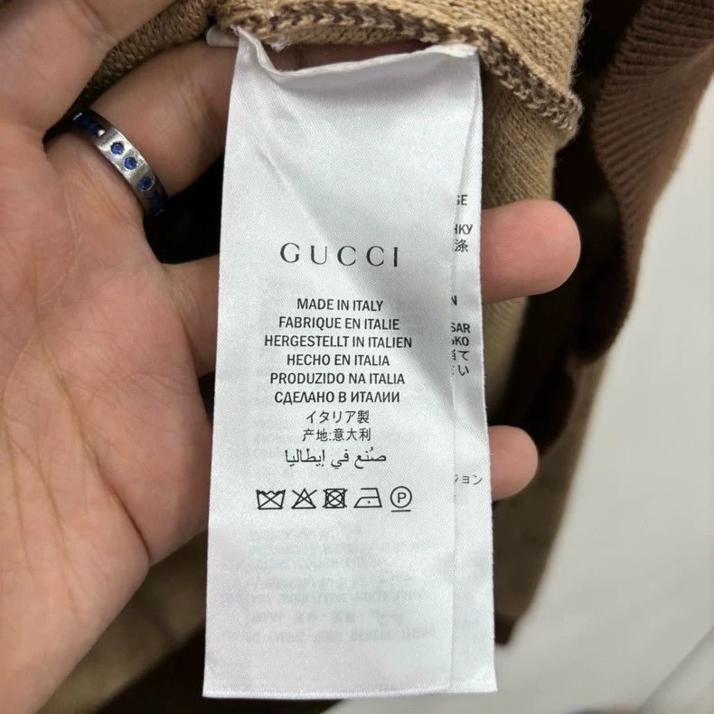 Gucci Gucci SS20 double G jacquad knitted bomber jacket Size US S / EU 44-46 / 1 - 5 Thumbnail