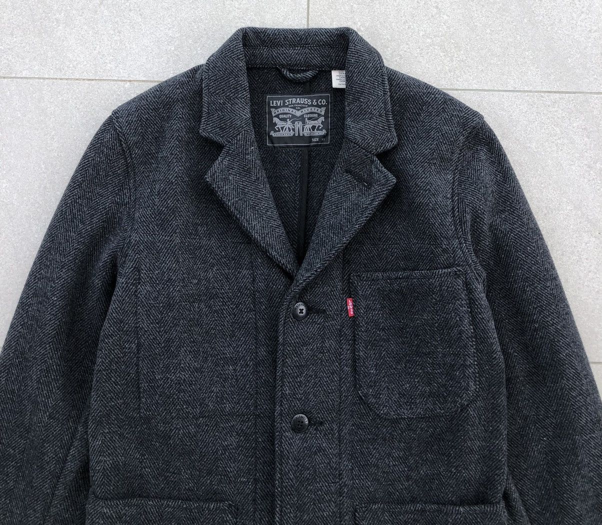 Levi's Levi’s Strauss & Co Laine Wool Coat Jacket Size US XS / EU 42 / 0 - 4 Thumbnail